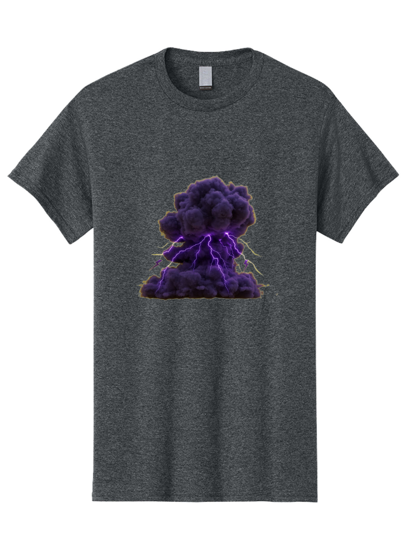 Purple-Cloud-Explosion Men'S Graphic Tee, 100% Cotton, Comfortable Casual Summer Wear, Machine Washable, Vintage Camera, Old Camera, Antique Camera, Black Camera, Classic Photography, Photography Equipment, Nostalgic Device, Film Camera, Bao772
