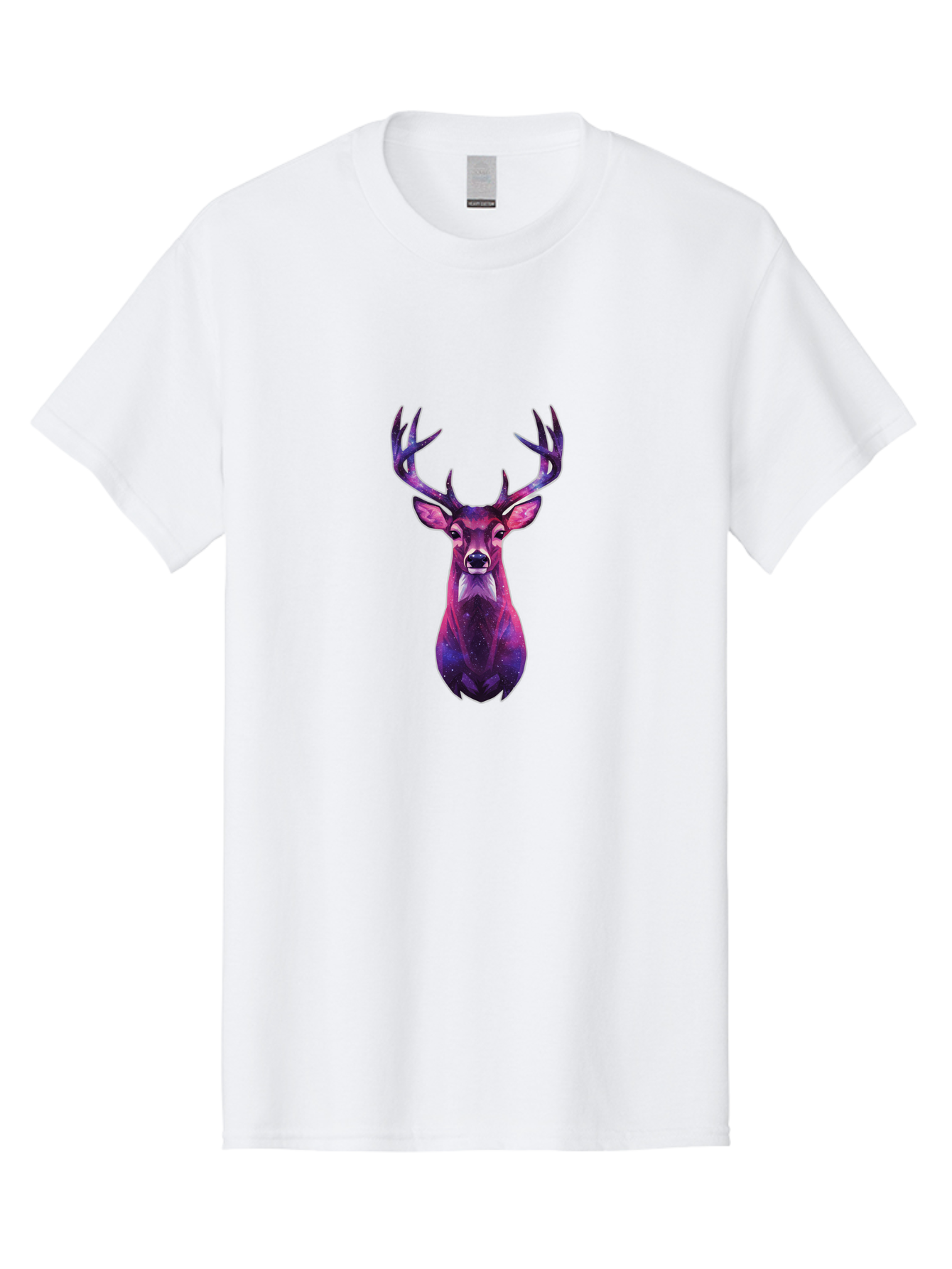 Purple-Deer-Head Men'S Graphic Tee, 100% Cotton, Comfortable Casual Summer Wear, Machine Washable, Vintage Camera, Old Camera, Antique Camera, Black Camera, Classic Photography, Photography Equipment, Nostalgic Device, Film Camera, Camera Art Bao773