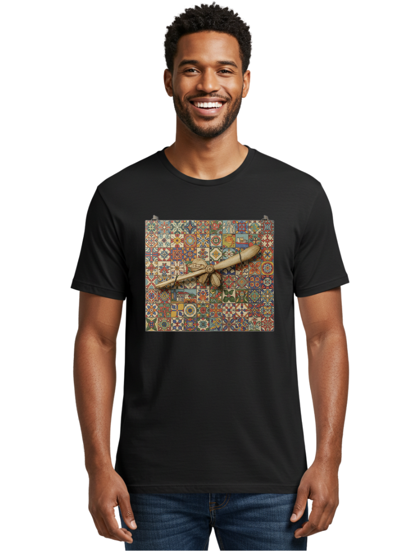 Quill-Pen-On-Tiles Men'S Graphic Tee, 100% Cotton, Comfortable Casual Summer Wear, Machine Washable, Vintage Camera, Old Camera, Antique Camera, Black Camera, Classic Photography, Photography Equipment, Nostalgic Device, Film Camera, Bao779