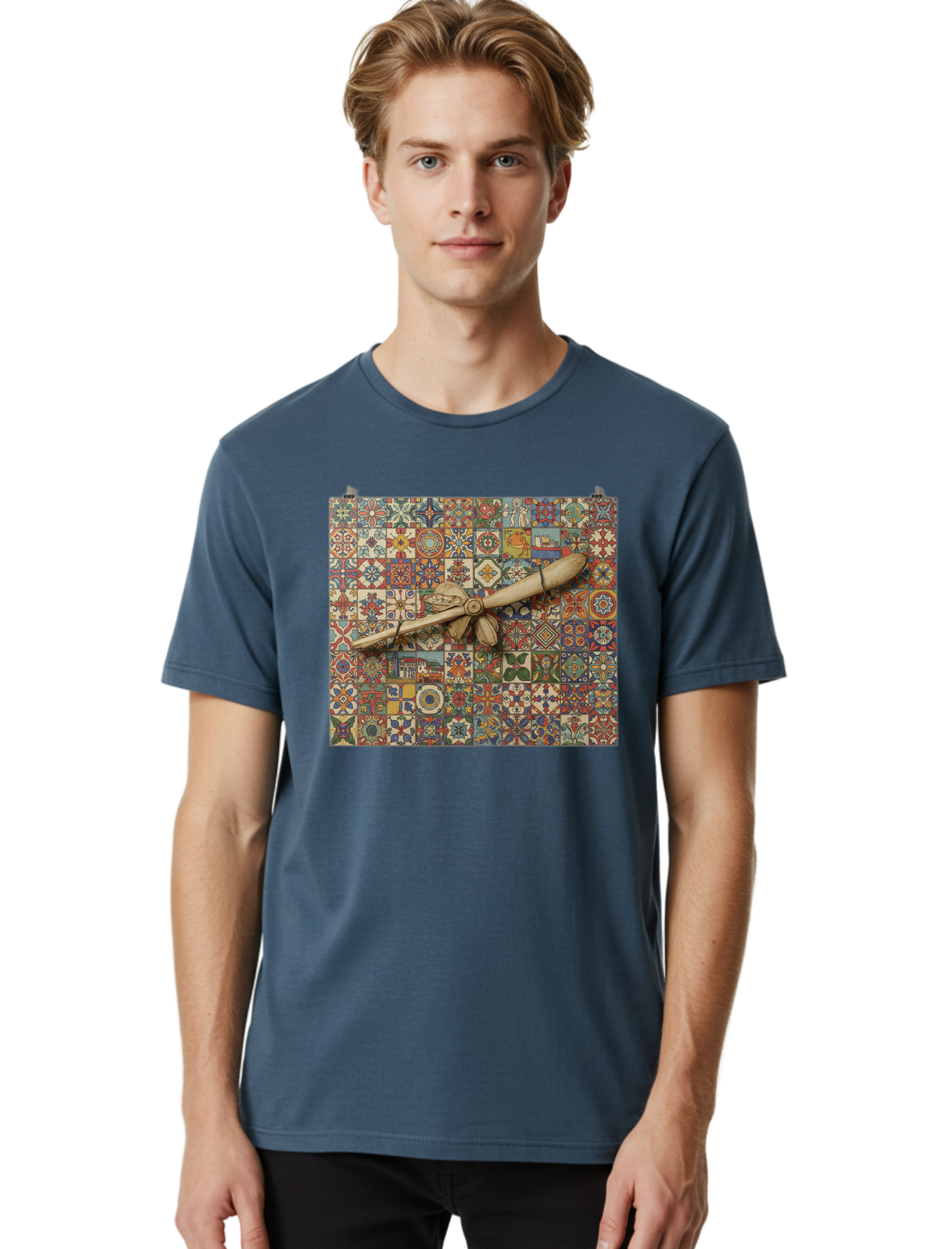 Quill-Pen-On-Tiles Men'S Graphic Tee, 100% Cotton, Comfortable Casual Summer Wear, Machine Washable, Vintage Camera, Old Camera, Antique Camera, Black Camera, Classic Photography, Photography Equipment, Nostalgic Device, Film Camera, Bao779
