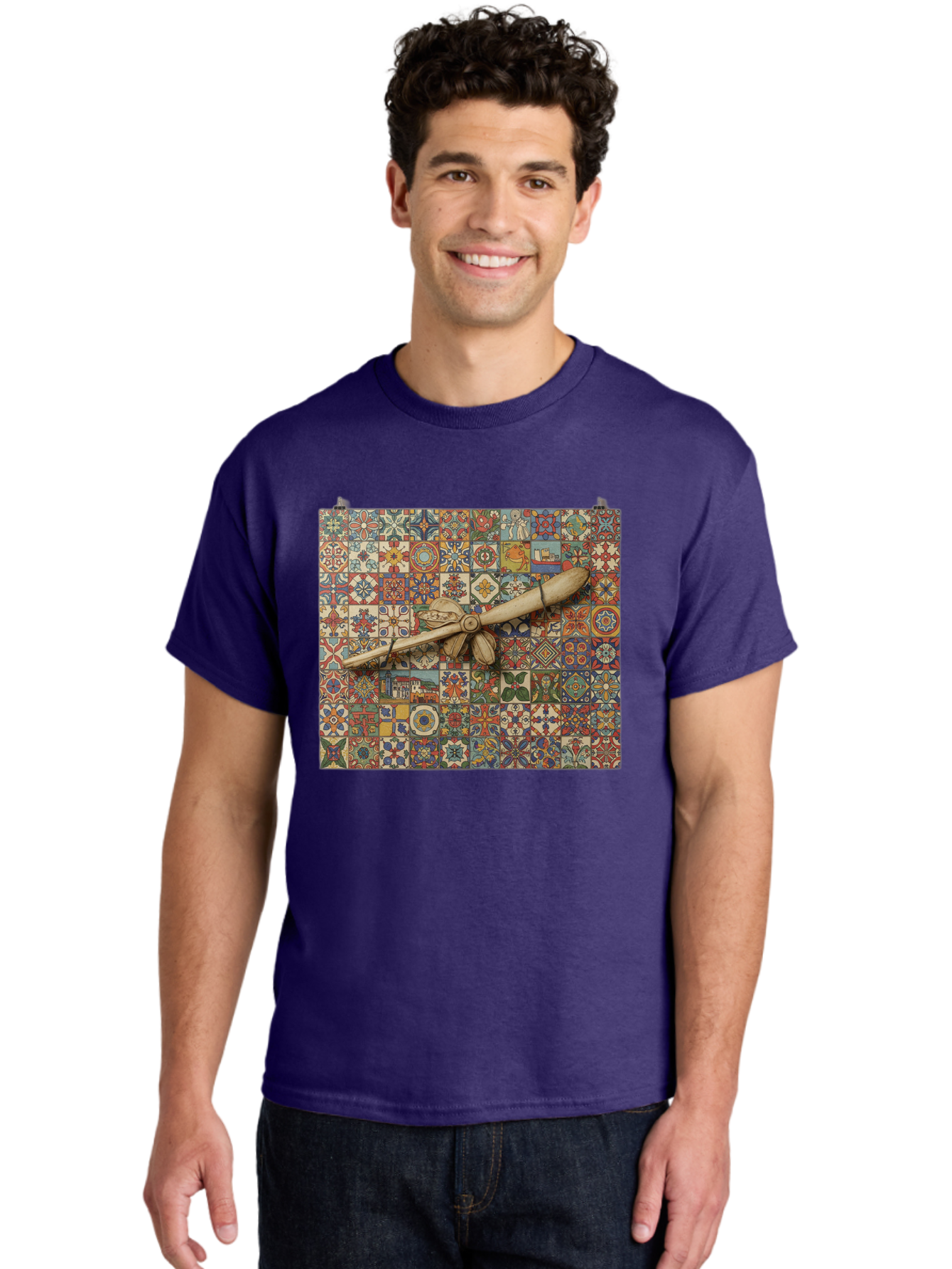 Quill-Pen-On-Tiles Men'S Graphic Tee, 100% Cotton, Comfortable Casual Summer Wear, Machine Washable, Vintage Camera, Old Camera, Antique Camera, Black Camera, Classic Photography, Photography Equipment, Nostalgic Device, Film Camera, Bao779