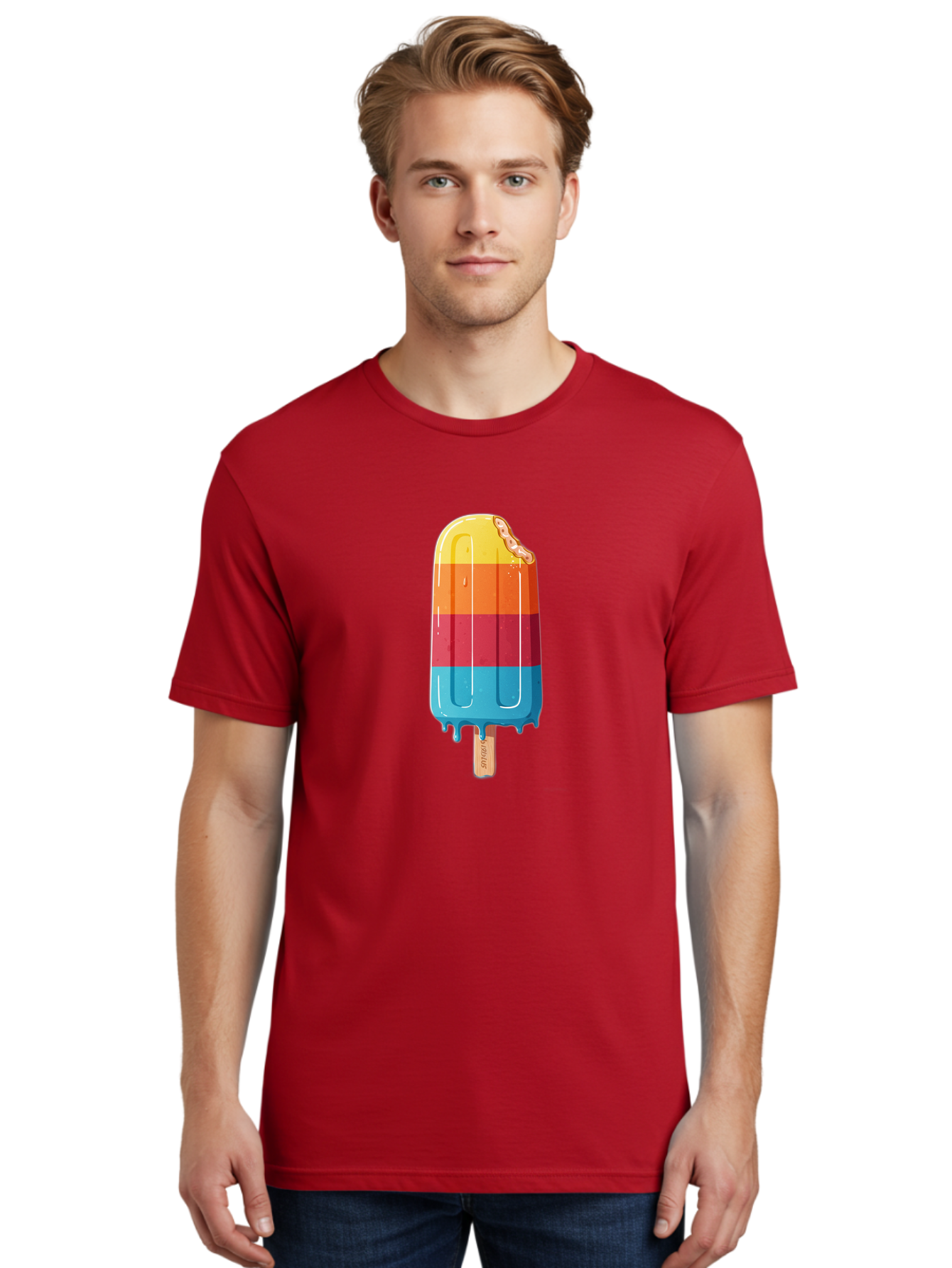 Rainbow-Popsicle Men'S Graphic Tee, 100% Cotton, Comfortable Casual Summer Wear, Machine Washable, Vintage Camera, Old Camera, Antique Camera, Black Camera, Classic Photography, Photography Equipment, Nostalgic Device, Film Camera, Camera Art Bao781