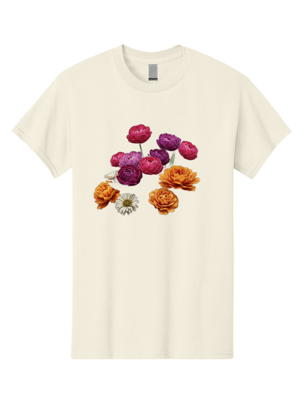 Ranunculus-Flowers Men'S Graphic Tee, 100% Cotton, Comfortable Casual Summer Wear, Machine Washable, Vintage Camera, Old Camera, Antique Camera, Black Camera, Classic Photography, Photography Equipment, Nostalgic Device, Film Camera, Bao783