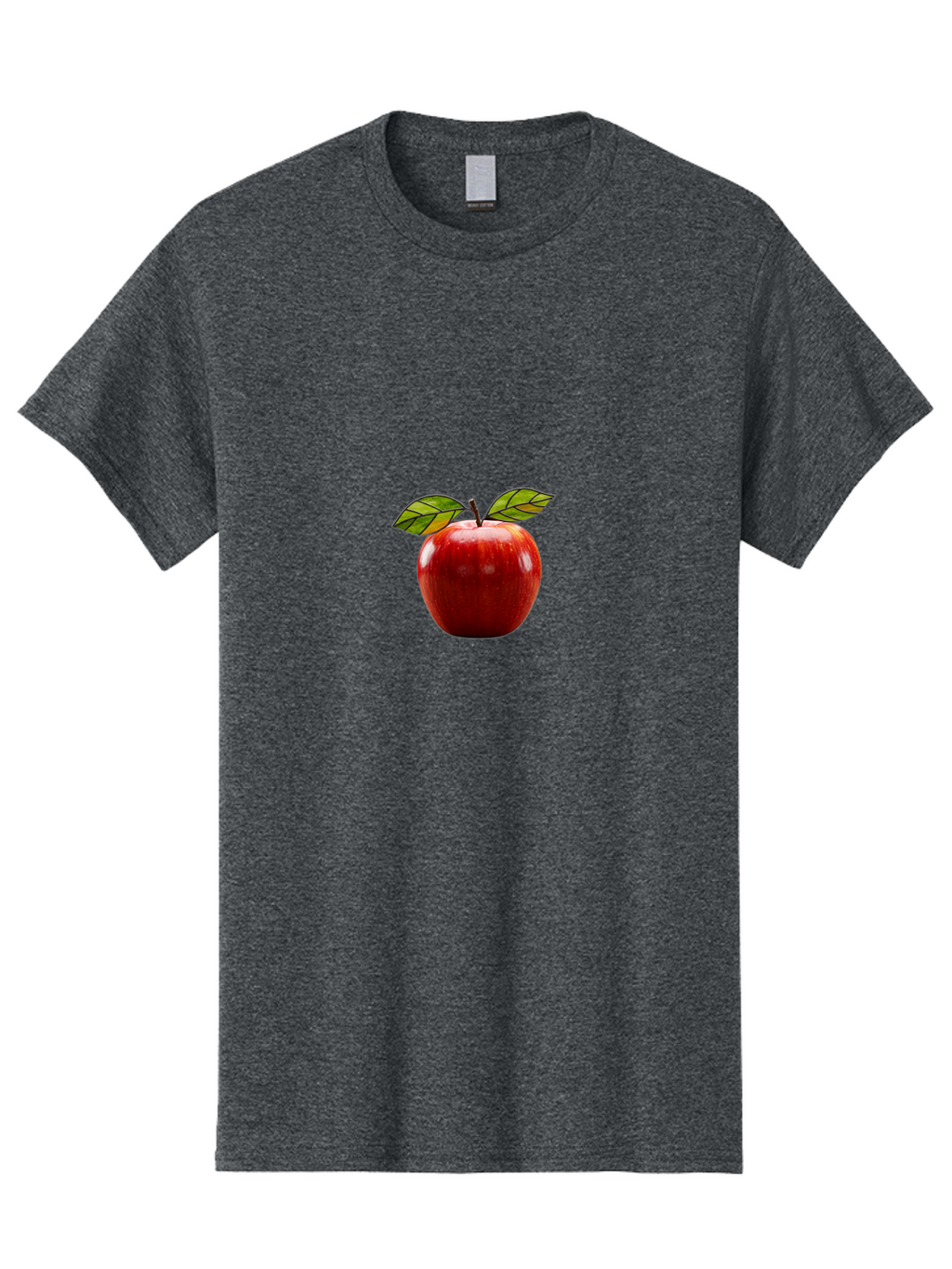 Red-Apple-1 Men'S Graphic Tee, 100% Cotton, Comfortable Casual Summer Wear, Machine Washable, Vintage Camera, Old Camera, Antique Camera, Black Camera, Classic Photography, Photography Equipment, Nostalgic Device, Film Camera, Camera Art Bao784