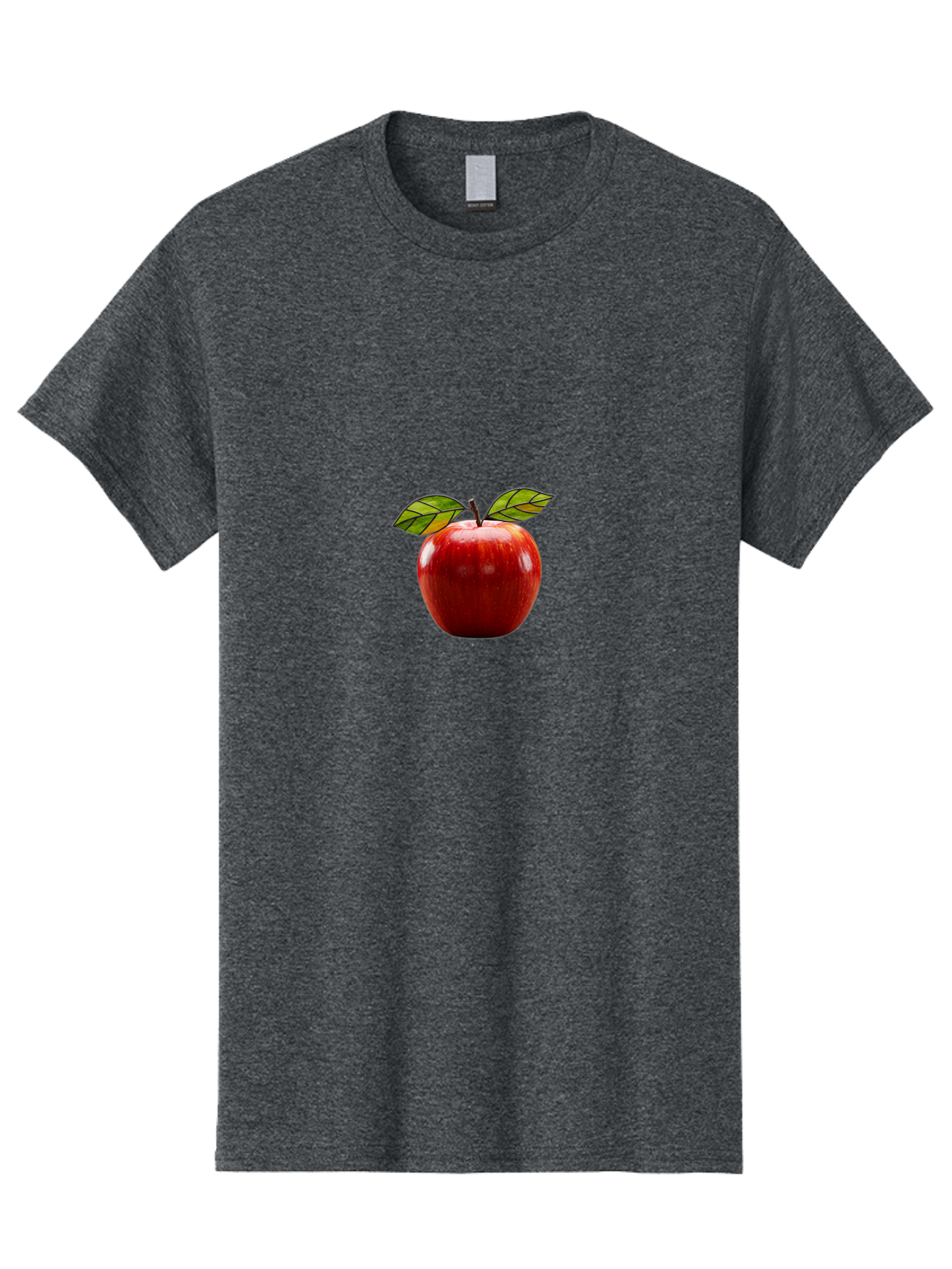 Red-Apple-1 Men'S Graphic Tee, 100% Cotton, Comfortable Casual Summer Wear, Machine Washable, Vintage Camera, Old Camera, Antique Camera, Black Camera, Classic Photography, Photography Equipment, Nostalgic Device, Film Camera, Camera Art Bao784