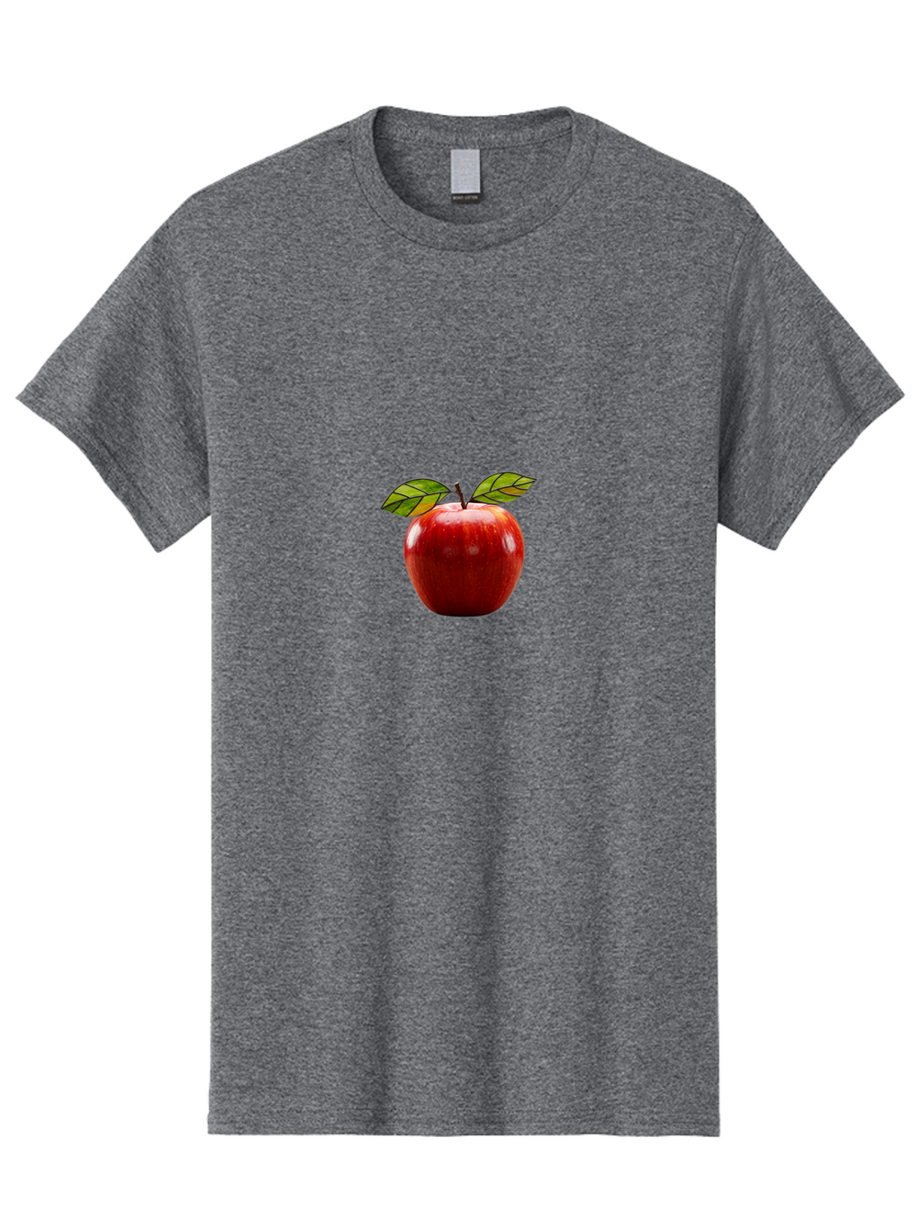 Red-Apple-1 Men'S Graphic Tee, 100% Cotton, Comfortable Casual Summer Wear, Machine Washable, Vintage Camera, Old Camera, Antique Camera, Black Camera, Classic Photography, Photography Equipment, Nostalgic Device, Film Camera, Camera Art Bao784