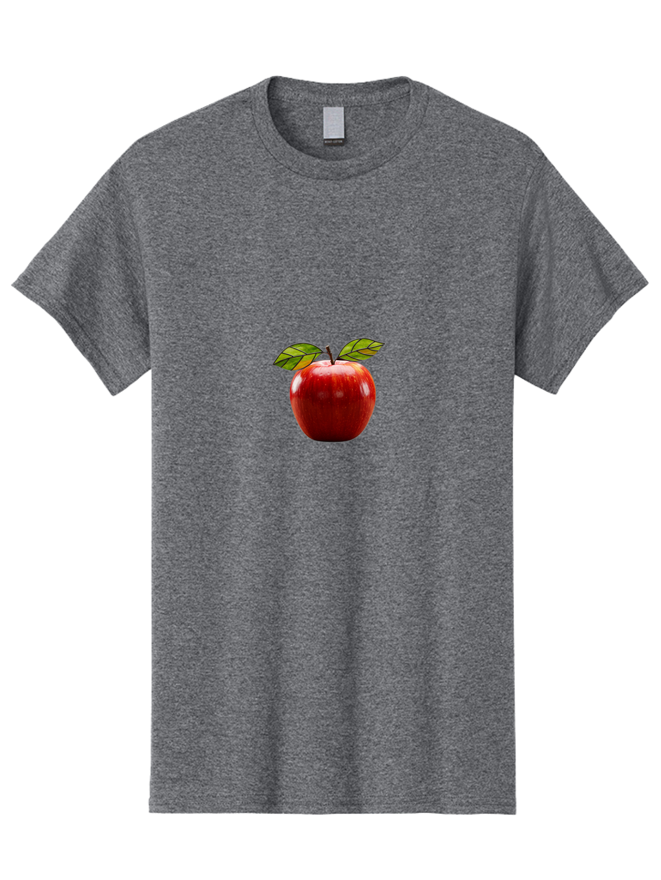 Red-Apple-1 Men'S Graphic Tee, 100% Cotton, Comfortable Casual Summer Wear, Machine Washable, Vintage Camera, Old Camera, Antique Camera, Black Camera, Classic Photography, Photography Equipment, Nostalgic Device, Film Camera, Camera Art Bao784