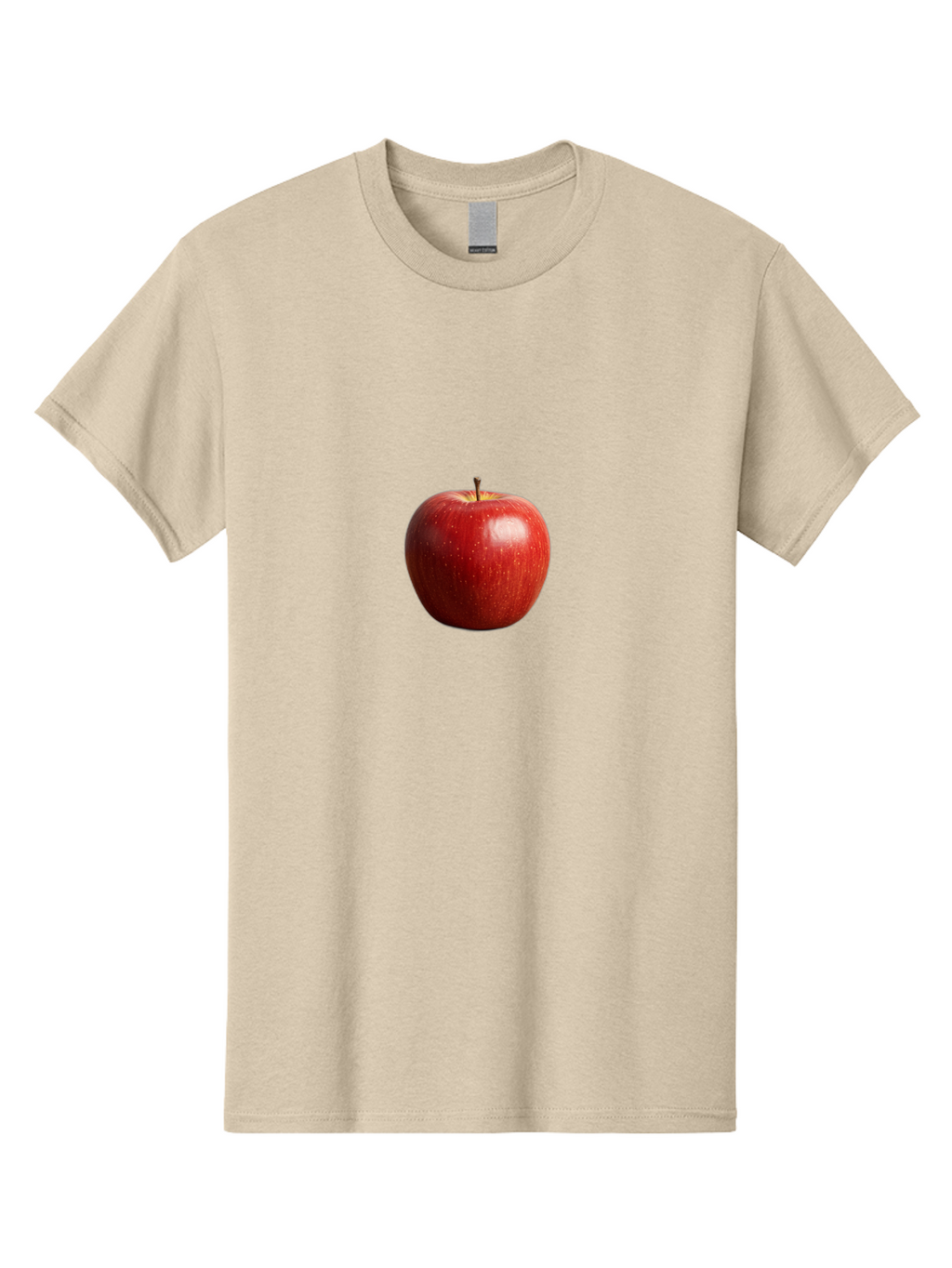 Red-Apple-2 Men'S Graphic Tee, 100% Cotton, Comfortable Casual Summer Wear, Machine Washable, Vintage Camera, Old Camera, Antique Camera, Black Camera, Classic Photography, Photography Equipment, Nostalgic Device, Film Camera, Camera Art Bao785