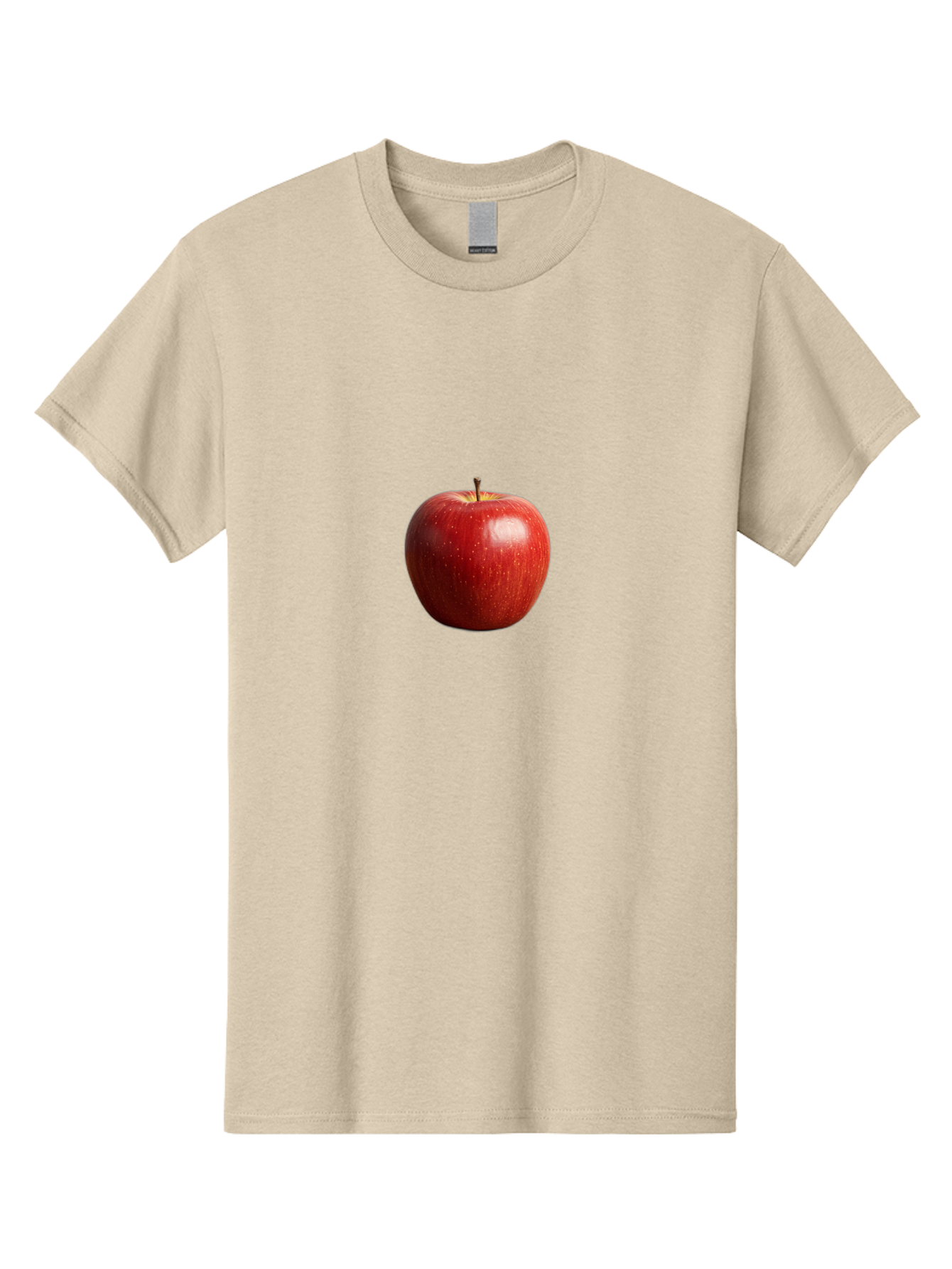 Red-Apple-2 Men'S Graphic Tee, 100% Cotton, Comfortable Casual Summer Wear, Machine Washable, Vintage Camera, Old Camera, Antique Camera, Black Camera, Classic Photography, Photography Equipment, Nostalgic Device, Film Camera, Camera Art Bao785
