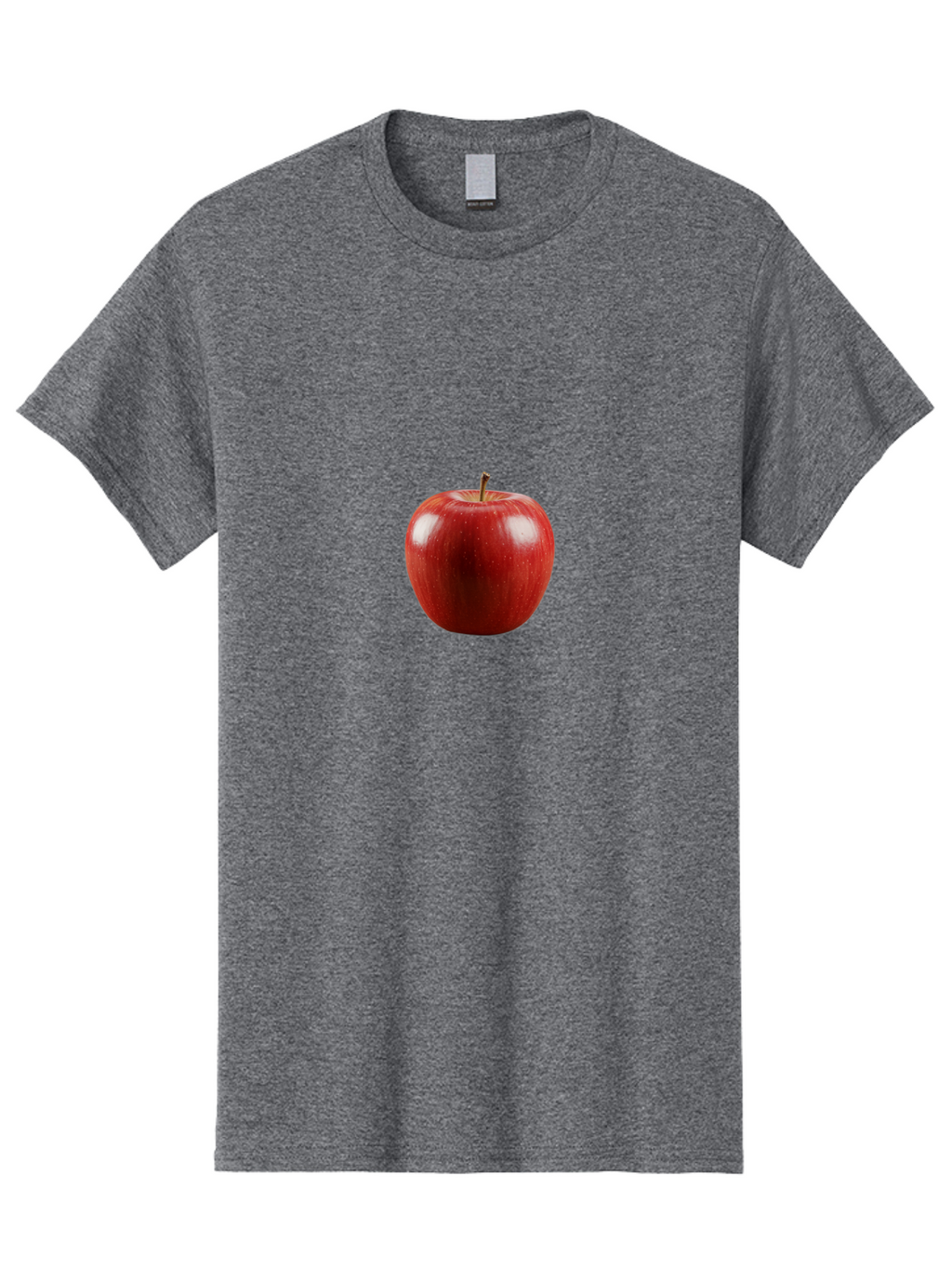 Red-Apple-3 Men'S Graphic Tee, 100% Cotton, Comfortable Casual Summer Wear, Machine Washable, Vintage Camera, Old Camera, Antique Camera, Black Camera, Classic Photography, Photography Equipment, Nostalgic Device, Film Camera, Camera Art Bao786