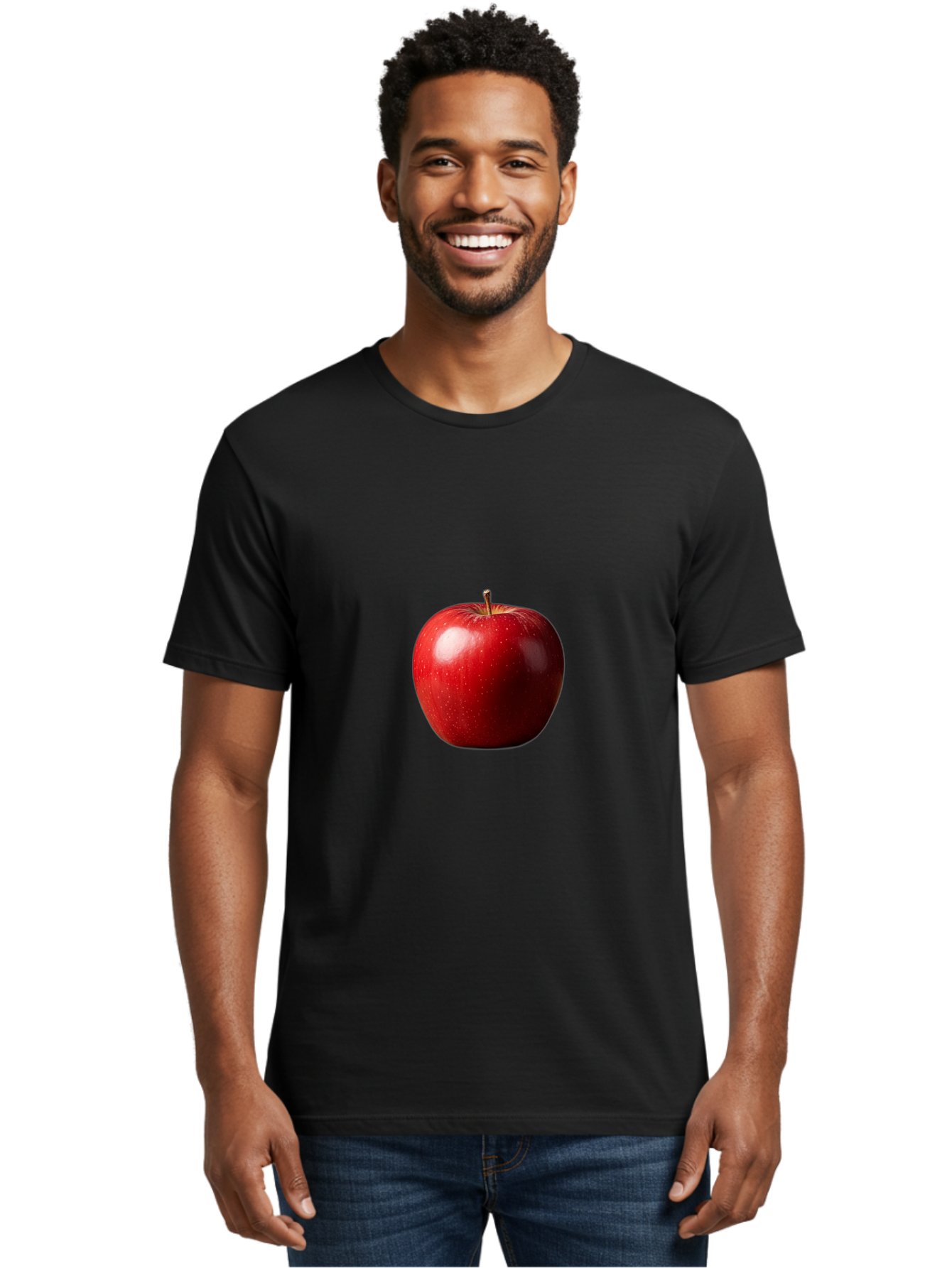 Red-Apple Men'S Graphic Tee, 100% Cotton, Comfortable Casual Summer Wear, Machine Washable, Vintage Camera, Old Camera, Antique Camera, Black Camera, Classic Photography, Photography Equipment, Nostalgic Device, Film Camera, Camera Art Bao792