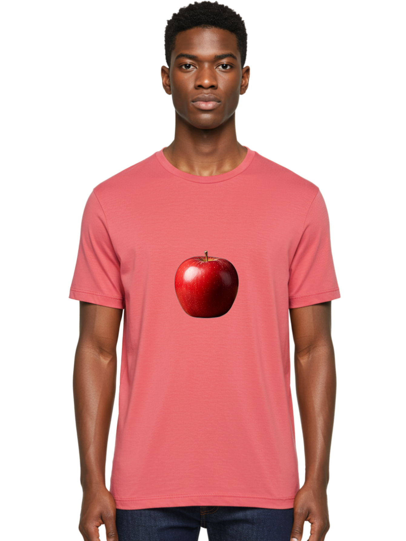 Red-Apple Men'S Graphic Tee, 100% Cotton, Comfortable Casual Summer Wear, Machine Washable, Vintage Camera, Old Camera, Antique Camera, Black Camera, Classic Photography, Photography Equipment, Nostalgic Device, Film Camera, Camera Art Bao792