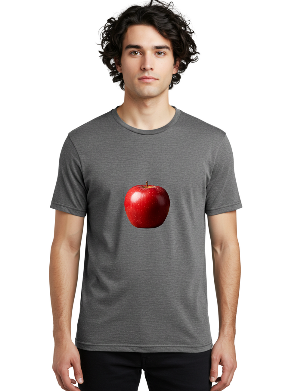 Red-Apple Men'S Graphic Tee, 100% Cotton, Comfortable Casual Summer Wear, Machine Washable, Vintage Camera, Old Camera, Antique Camera, Black Camera, Classic Photography, Photography Equipment, Nostalgic Device, Film Camera, Camera Art Bao792