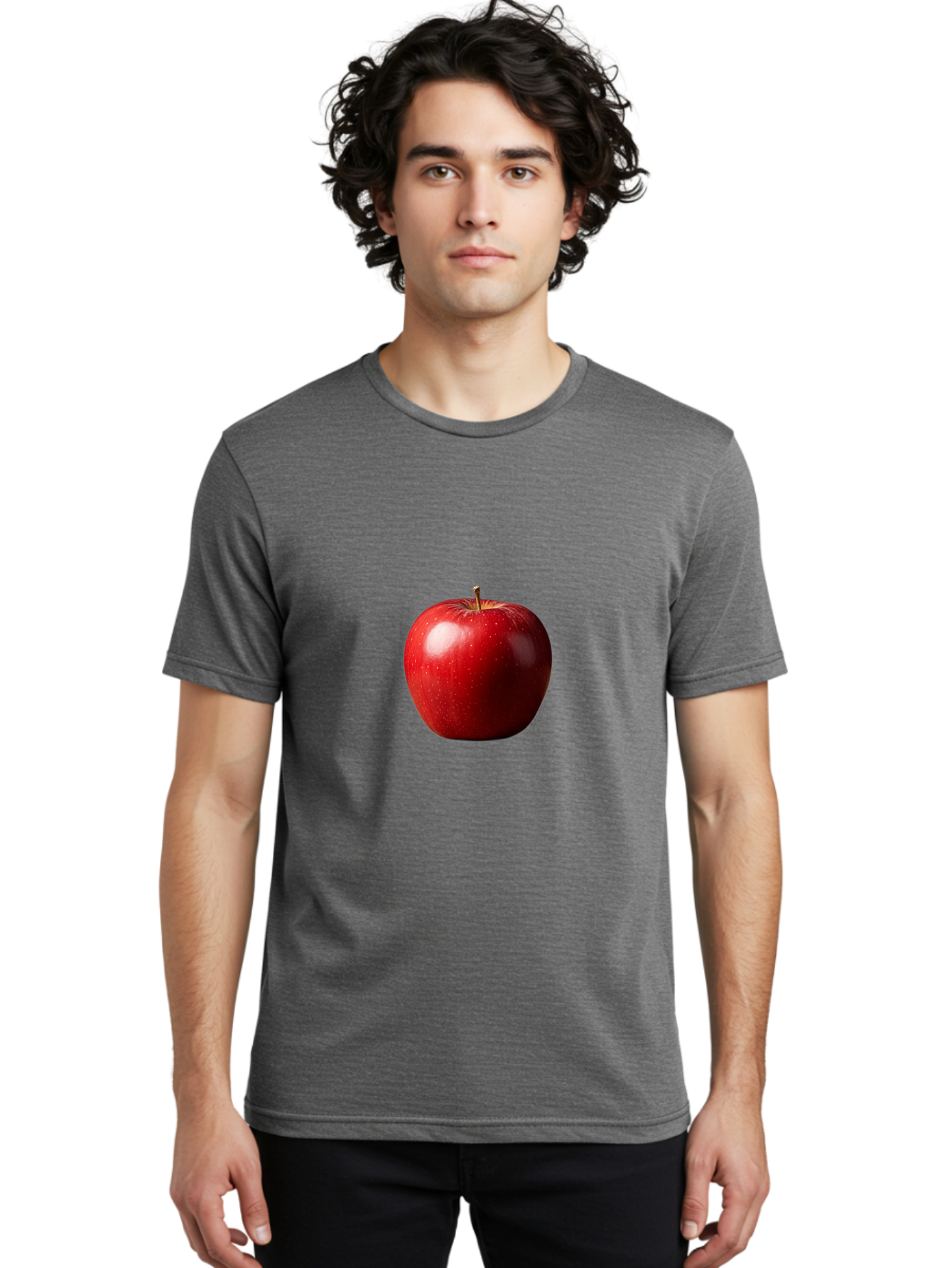 Red-Apple Men'S Graphic Tee, 100% Cotton, Comfortable Casual Summer Wear, Machine Washable, Vintage Camera, Old Camera, Antique Camera, Black Camera, Classic Photography, Photography Equipment, Nostalgic Device, Film Camera, Camera Art Bao792