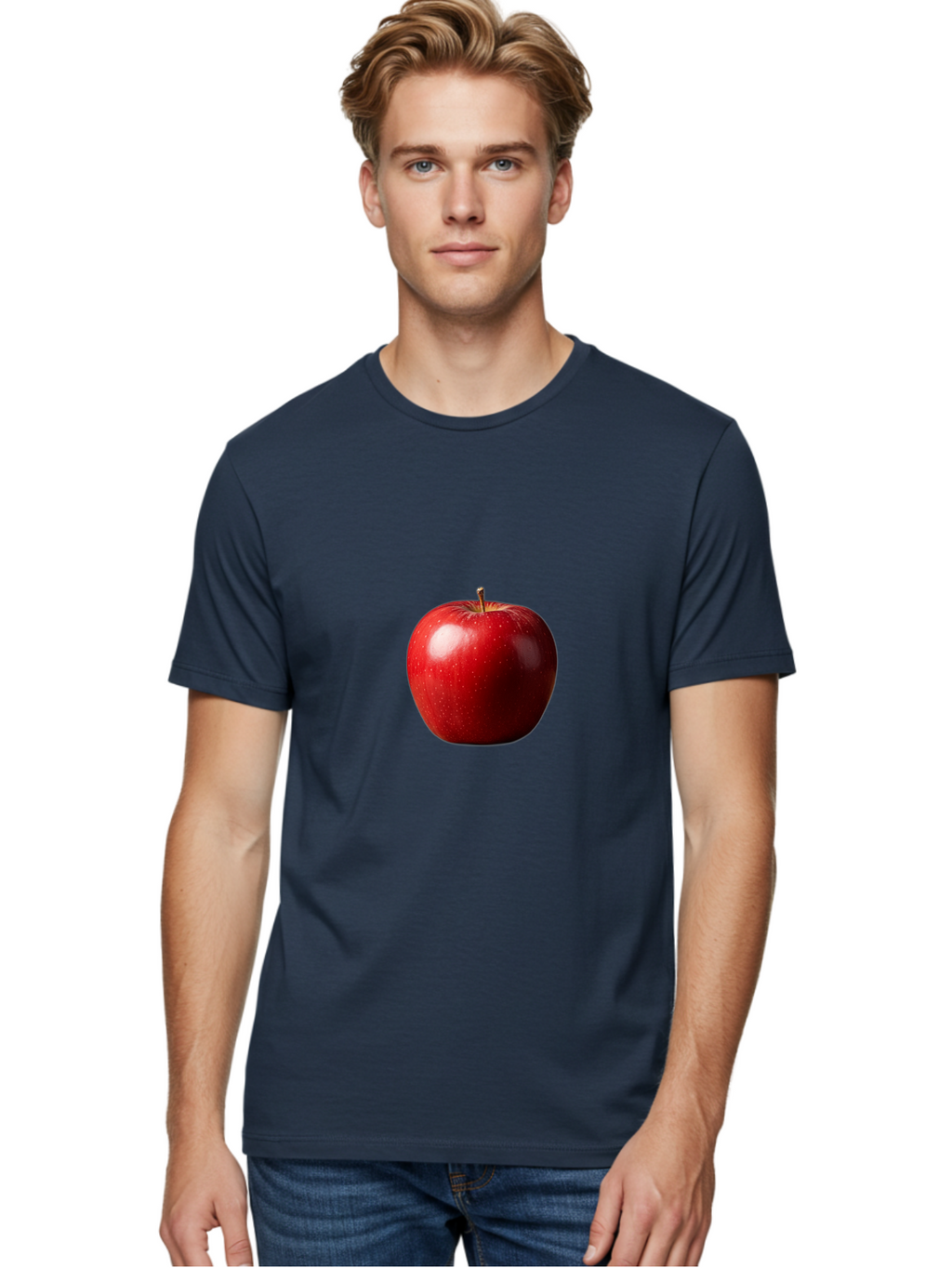 Red-Apple Men'S Graphic Tee, 100% Cotton, Comfortable Casual Summer Wear, Machine Washable, Vintage Camera, Old Camera, Antique Camera, Black Camera, Classic Photography, Photography Equipment, Nostalgic Device, Film Camera, Camera Art Bao792