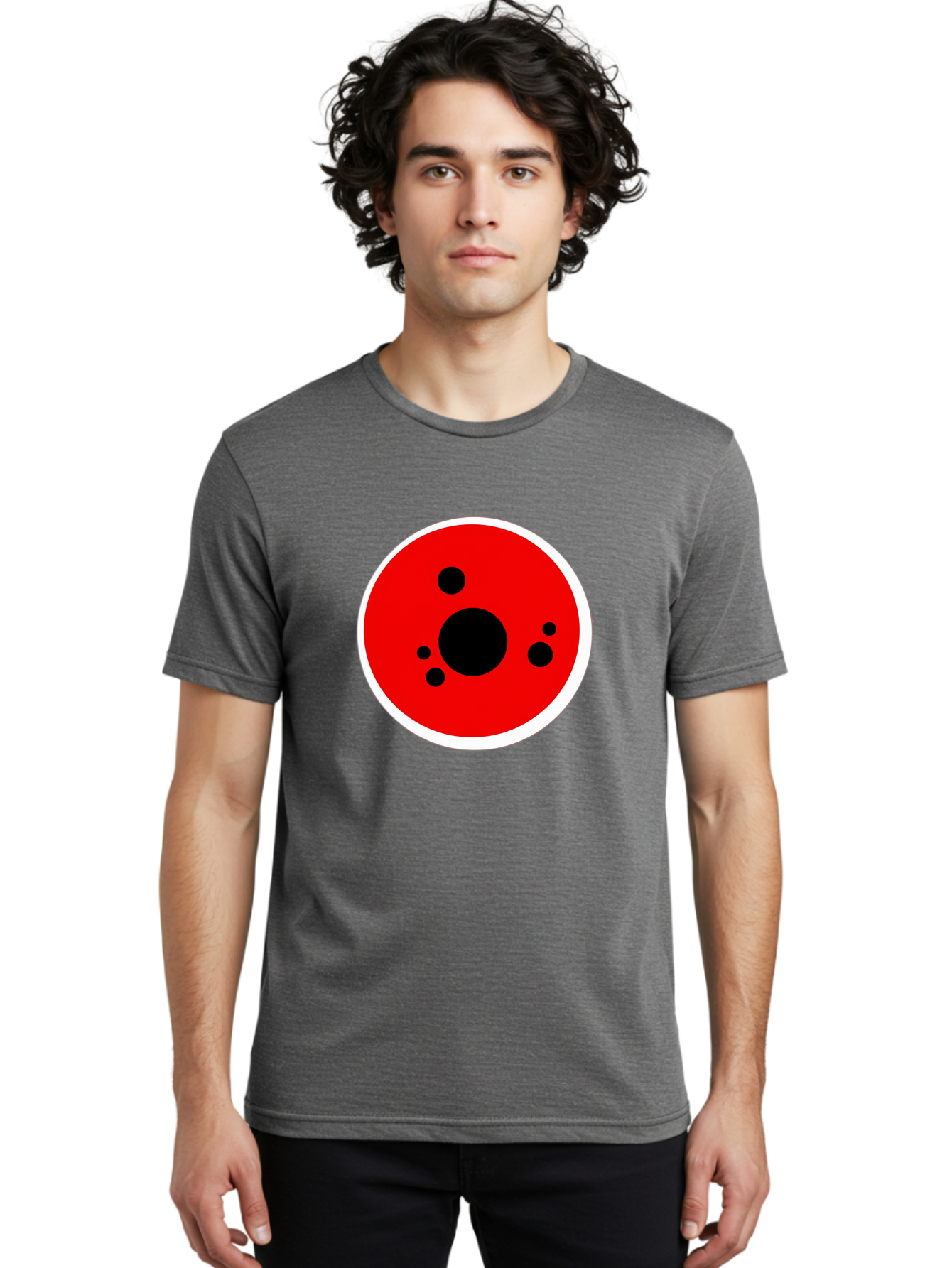 Red-Circle Men'S Graphic Tee, 100% Cotton, Comfortable Casual Summer Wear, Machine Washable, Vintage Camera, Old Camera, Antique Camera, Black Camera, Classic Photography, Photography Equipment, Nostalgic Device, Film Camera, Camera Art Bao794