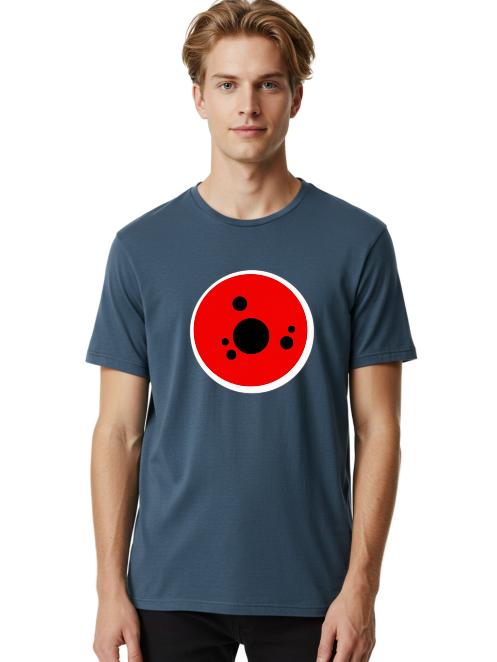 Red-Circle Men'S Graphic Tee, 100% Cotton, Comfortable Casual Summer Wear, Machine Washable, Vintage Camera, Old Camera, Antique Camera, Black Camera, Classic Photography, Photography Equipment, Nostalgic Device, Film Camera, Camera Art Bao794