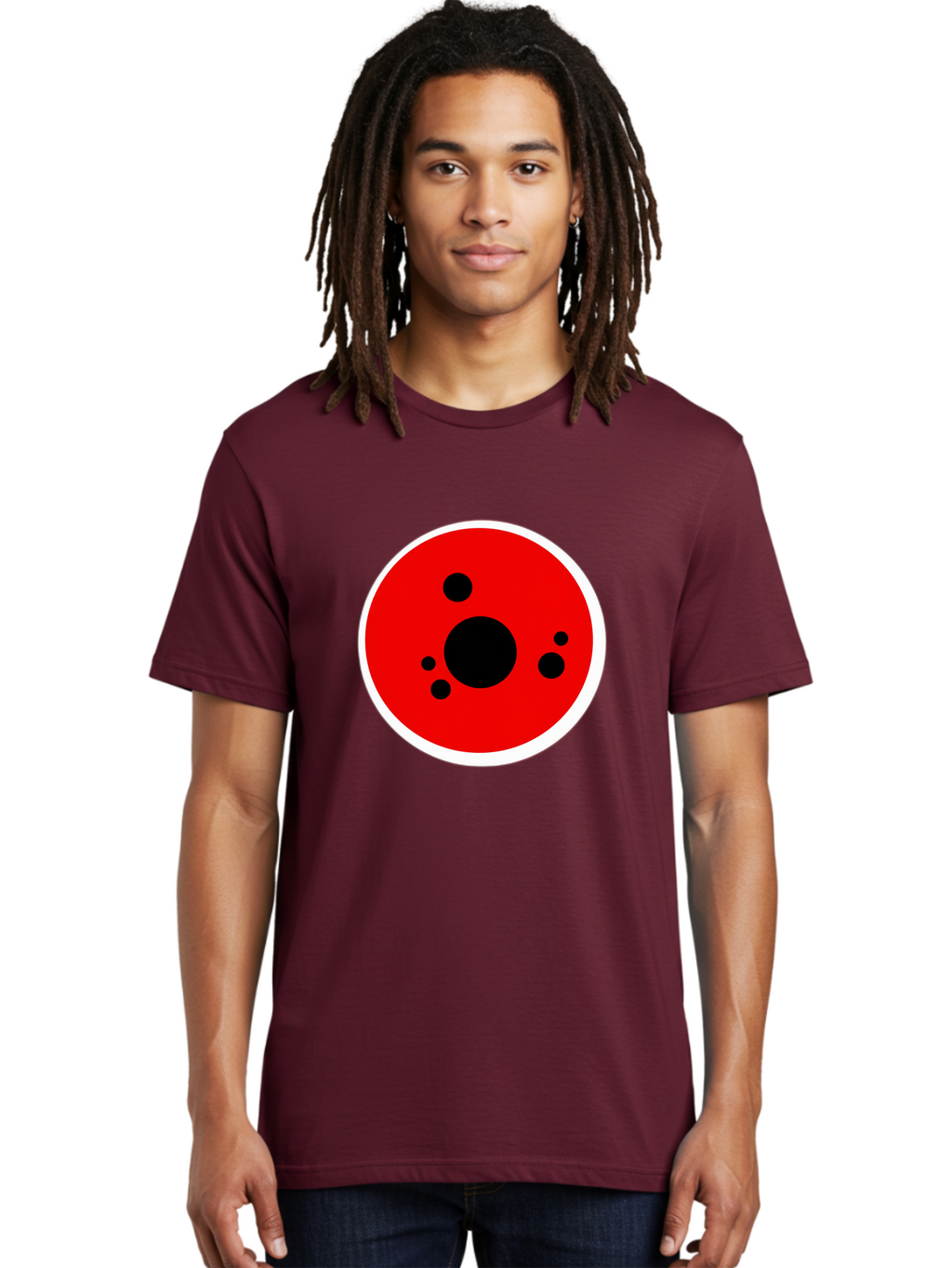 Red-Circle Men'S Graphic Tee, 100% Cotton, Comfortable Casual Summer Wear, Machine Washable, Vintage Camera, Old Camera, Antique Camera, Black Camera, Classic Photography, Photography Equipment, Nostalgic Device, Film Camera, Camera Art Bao794