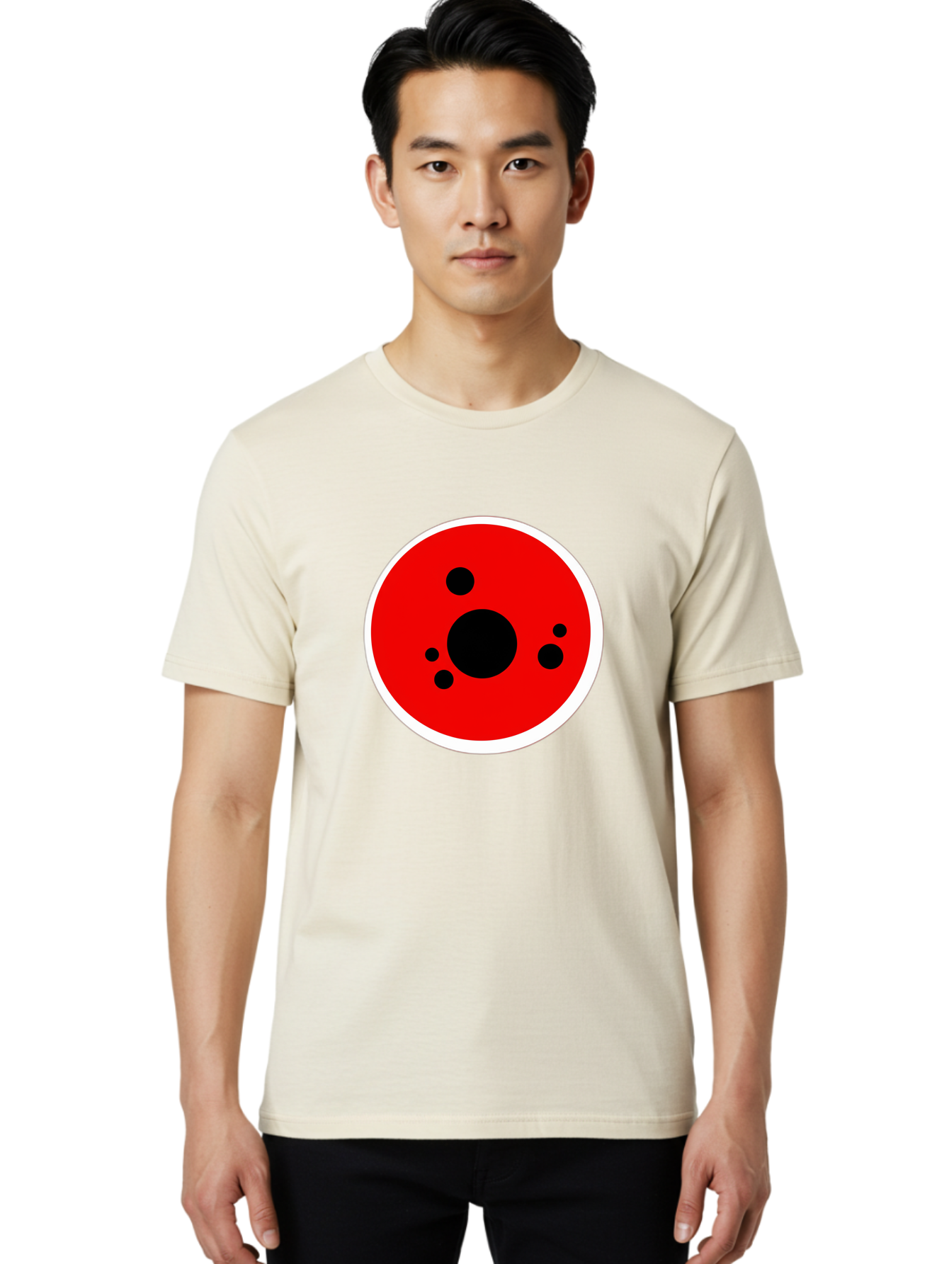 Red-Circle Men'S Graphic Tee, 100% Cotton, Comfortable Casual Summer Wear, Machine Washable, Vintage Camera, Old Camera, Antique Camera, Black Camera, Classic Photography, Photography Equipment, Nostalgic Device, Film Camera, Camera Art Bao794