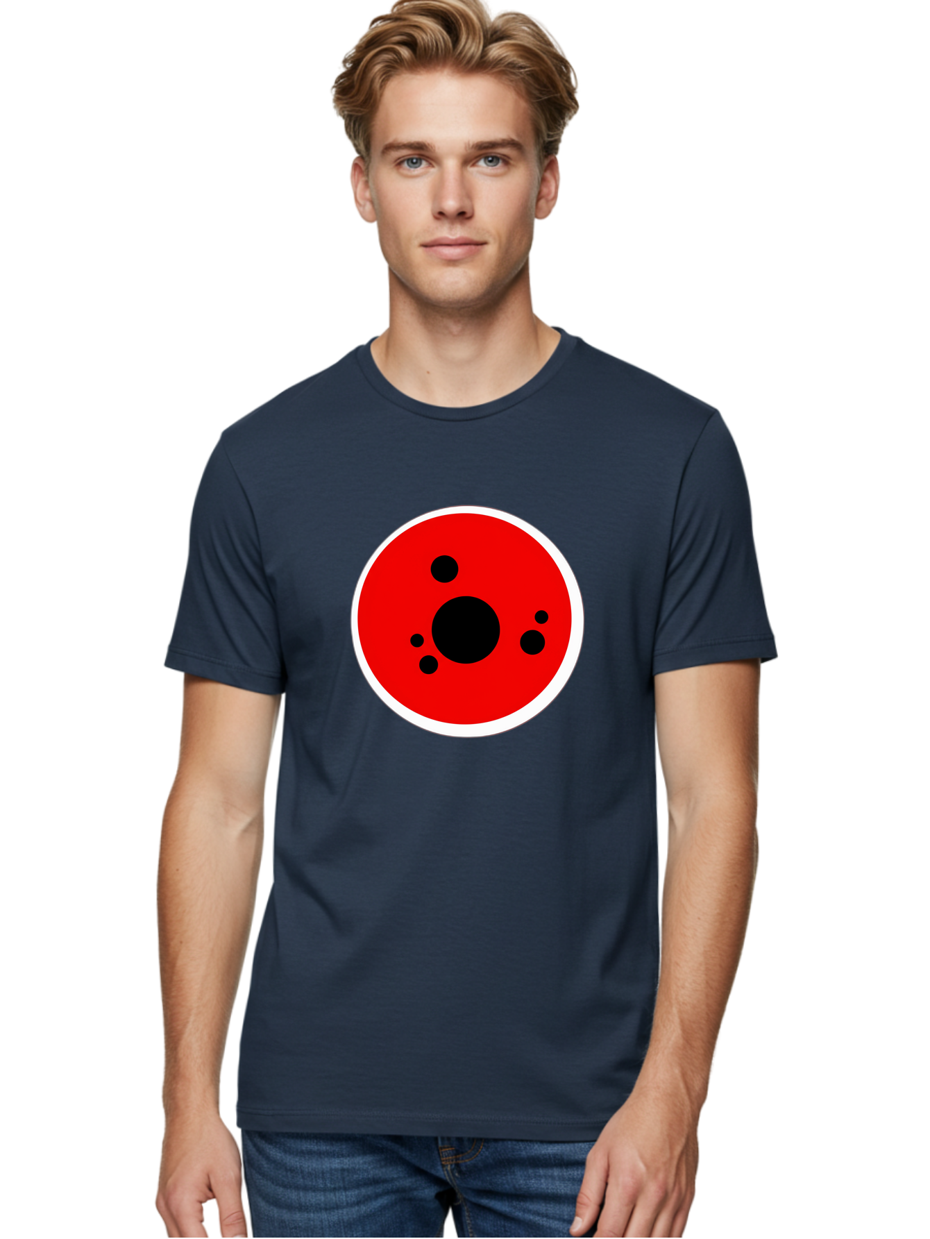 Red-Circle Men'S Graphic Tee, 100% Cotton, Comfortable Casual Summer Wear, Machine Washable, Vintage Camera, Old Camera, Antique Camera, Black Camera, Classic Photography, Photography Equipment, Nostalgic Device, Film Camera, Camera Art Bao794