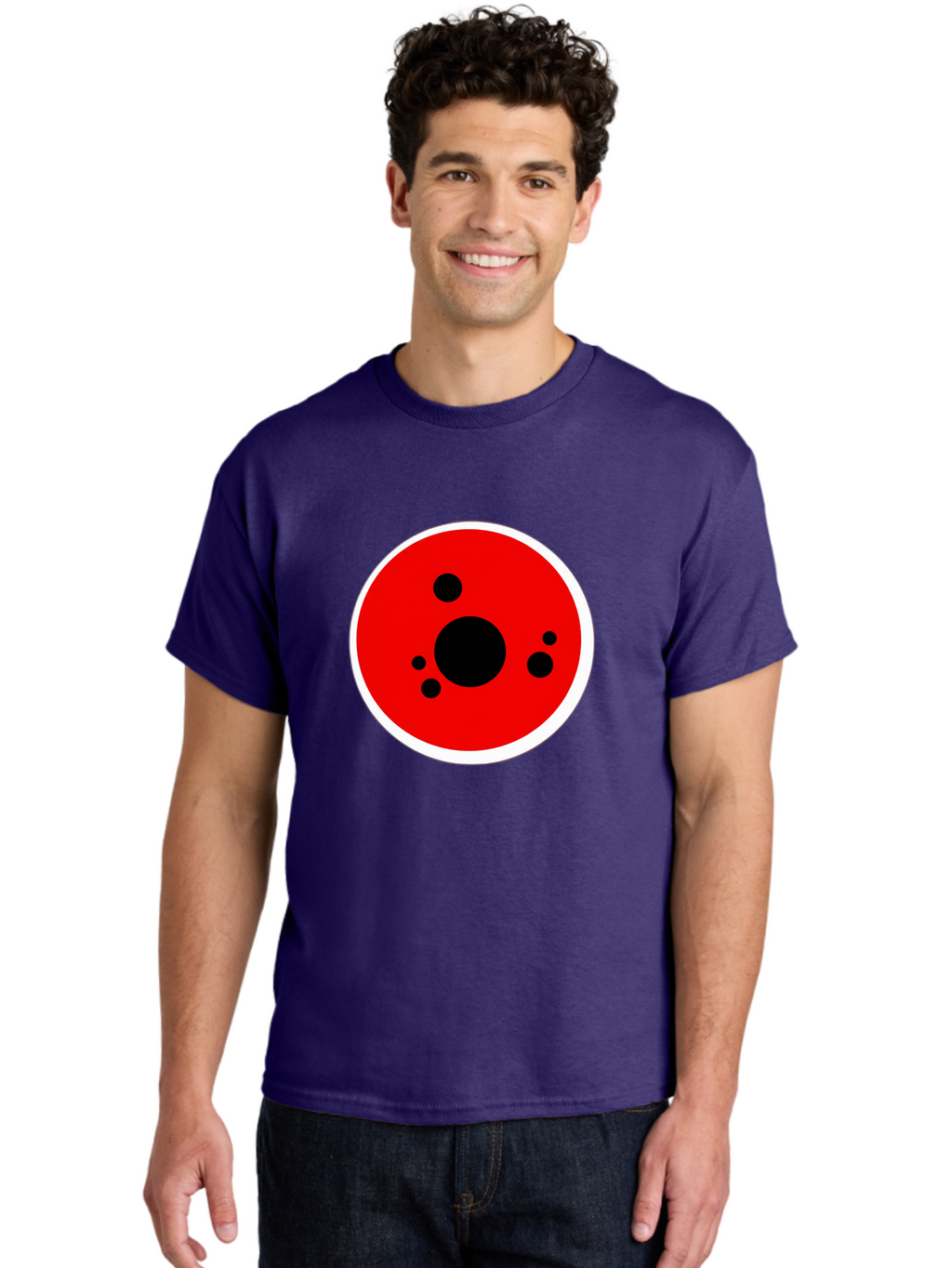 Red-Circle Men'S Graphic Tee, 100% Cotton, Comfortable Casual Summer Wear, Machine Washable, Vintage Camera, Old Camera, Antique Camera, Black Camera, Classic Photography, Photography Equipment, Nostalgic Device, Film Camera, Camera Art Bao794