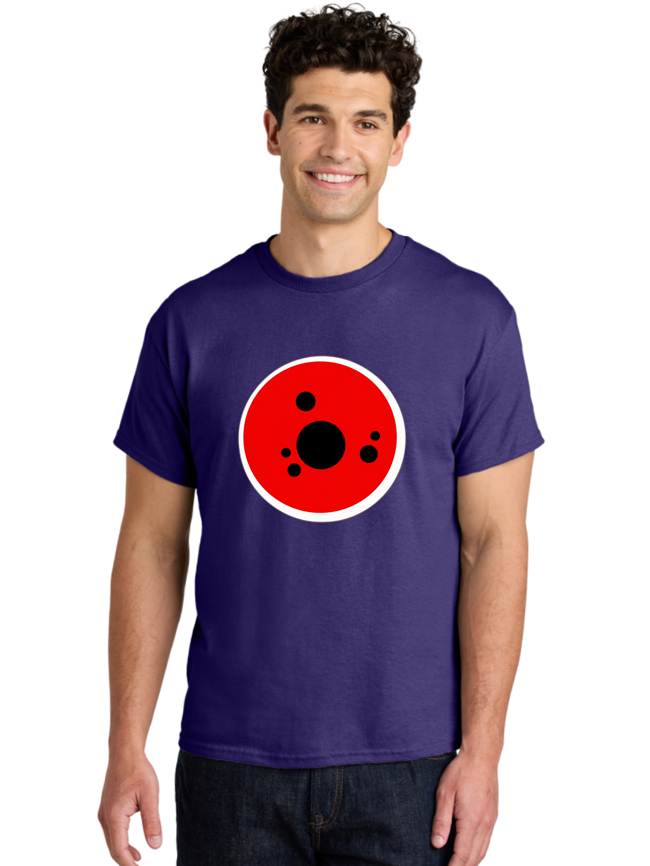 Red-Circle Men'S Graphic Tee, 100% Cotton, Comfortable Casual Summer Wear, Machine Washable, Vintage Camera, Old Camera, Antique Camera, Black Camera, Classic Photography, Photography Equipment, Nostalgic Device, Film Camera, Camera Art Bao794