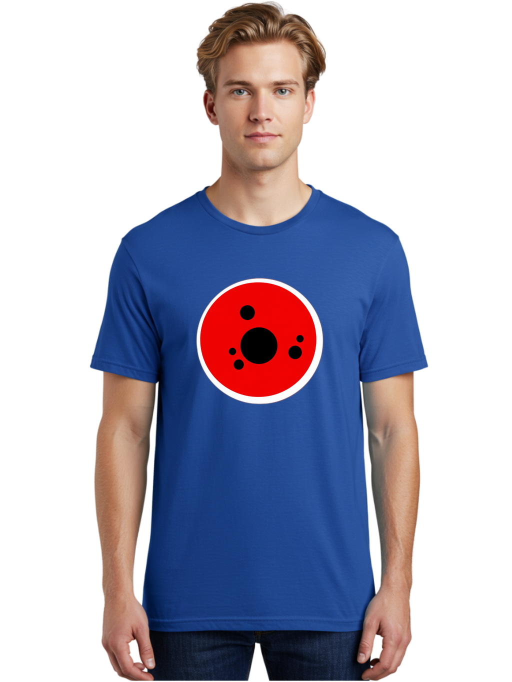 Red-Circle Men'S Graphic Tee, 100% Cotton, Comfortable Casual Summer Wear, Machine Washable, Vintage Camera, Old Camera, Antique Camera, Black Camera, Classic Photography, Photography Equipment, Nostalgic Device, Film Camera, Camera Art Bao794