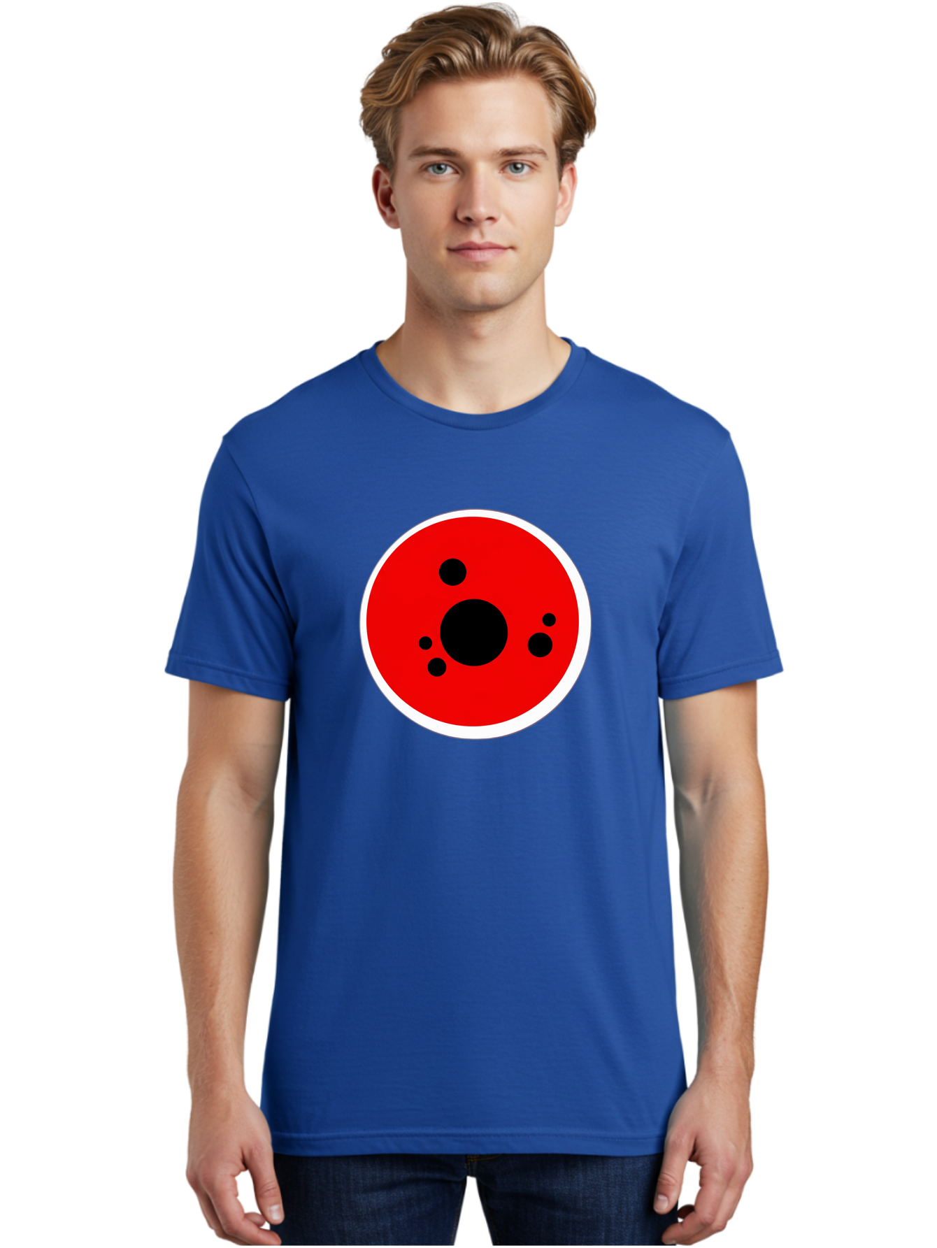 Red-Circle Men'S Graphic Tee, 100% Cotton, Comfortable Casual Summer Wear, Machine Washable, Vintage Camera, Old Camera, Antique Camera, Black Camera, Classic Photography, Photography Equipment, Nostalgic Device, Film Camera, Camera Art Bao794