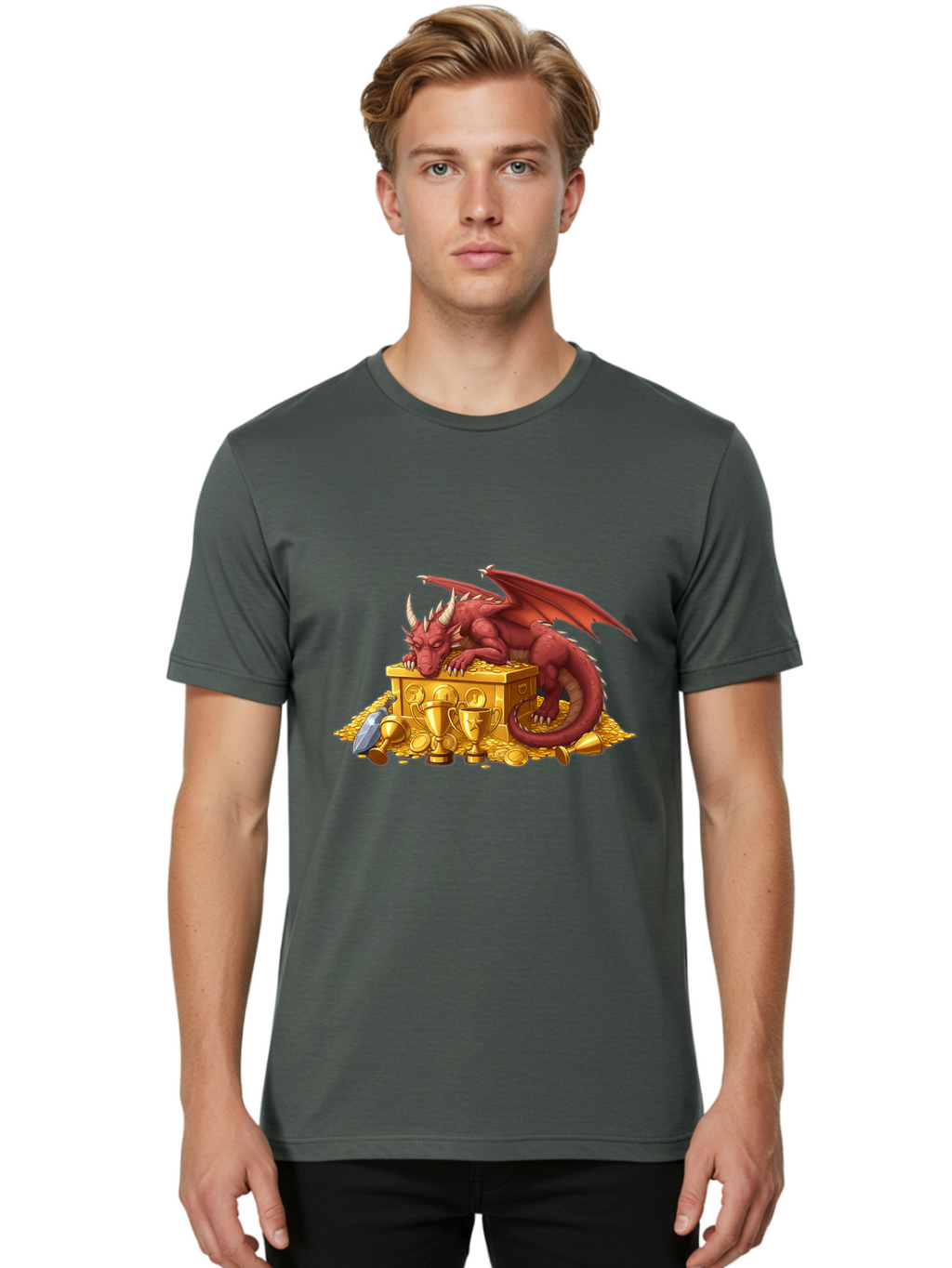 Red-Dragon-Treasure Men'S Graphic Tee, 100% Cotton, Comfortable Casual Summer Wear, Machine Washable, Vintage Camera, Old Camera, Antique Camera, Black Camera, Classic Photography, Photography Equipment, Nostalgic Device, Film Camera, Bao795