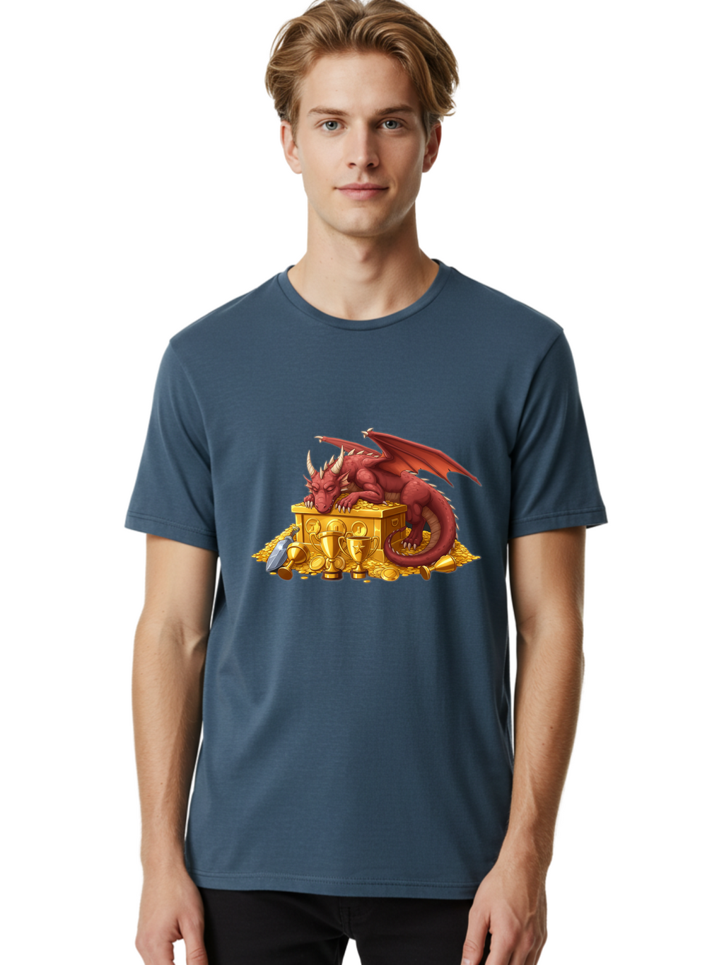Red-Dragon-Treasure Men'S Graphic Tee, 100% Cotton, Comfortable Casual Summer Wear, Machine Washable, Vintage Camera, Old Camera, Antique Camera, Black Camera, Classic Photography, Photography Equipment, Nostalgic Device, Film Camera, Bao795