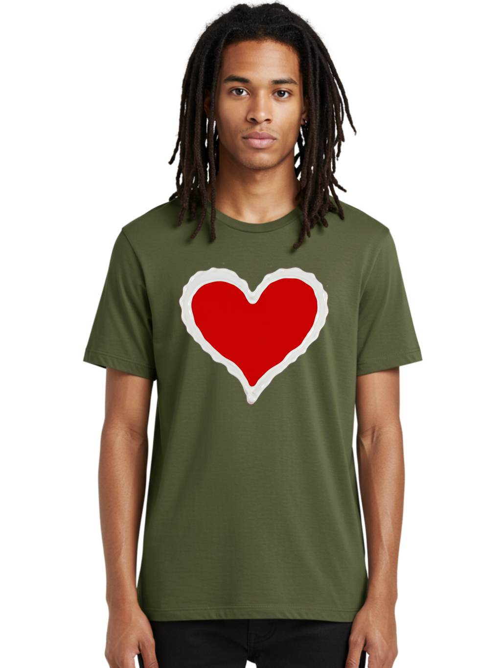Red-Heart Men'S Graphic Tee, 100% Cotton, Comfortable Casual Summer Wear, Machine Washable, Vintage Camera, Old Camera, Antique Camera, Black Camera, Classic Photography, Photography Equipment, Nostalgic Device, Film Camera, Camera Art Bao796