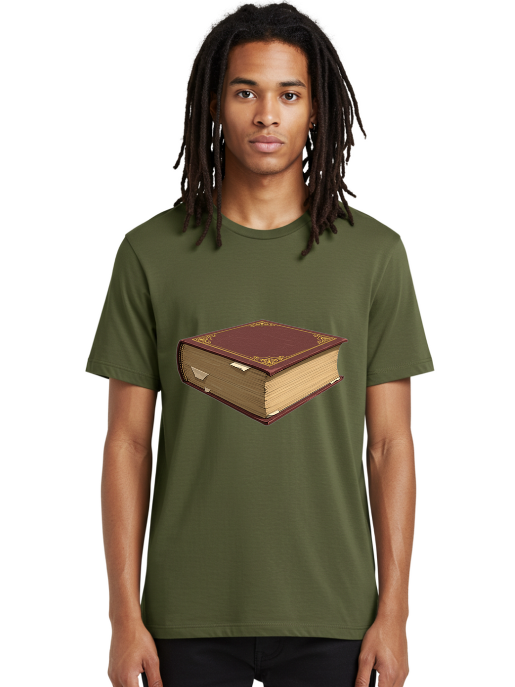 Red-Leather-Bound-Book Men'S Graphic Tee, 100% Cotton, Comfortable Casual Summer Wear, Machine Washable, Vintage Camera, Old Camera, Antique Camera, Black Camera, Classic Photography, Photography Equipment, Nostalgic Device, Film Camera, Bao797