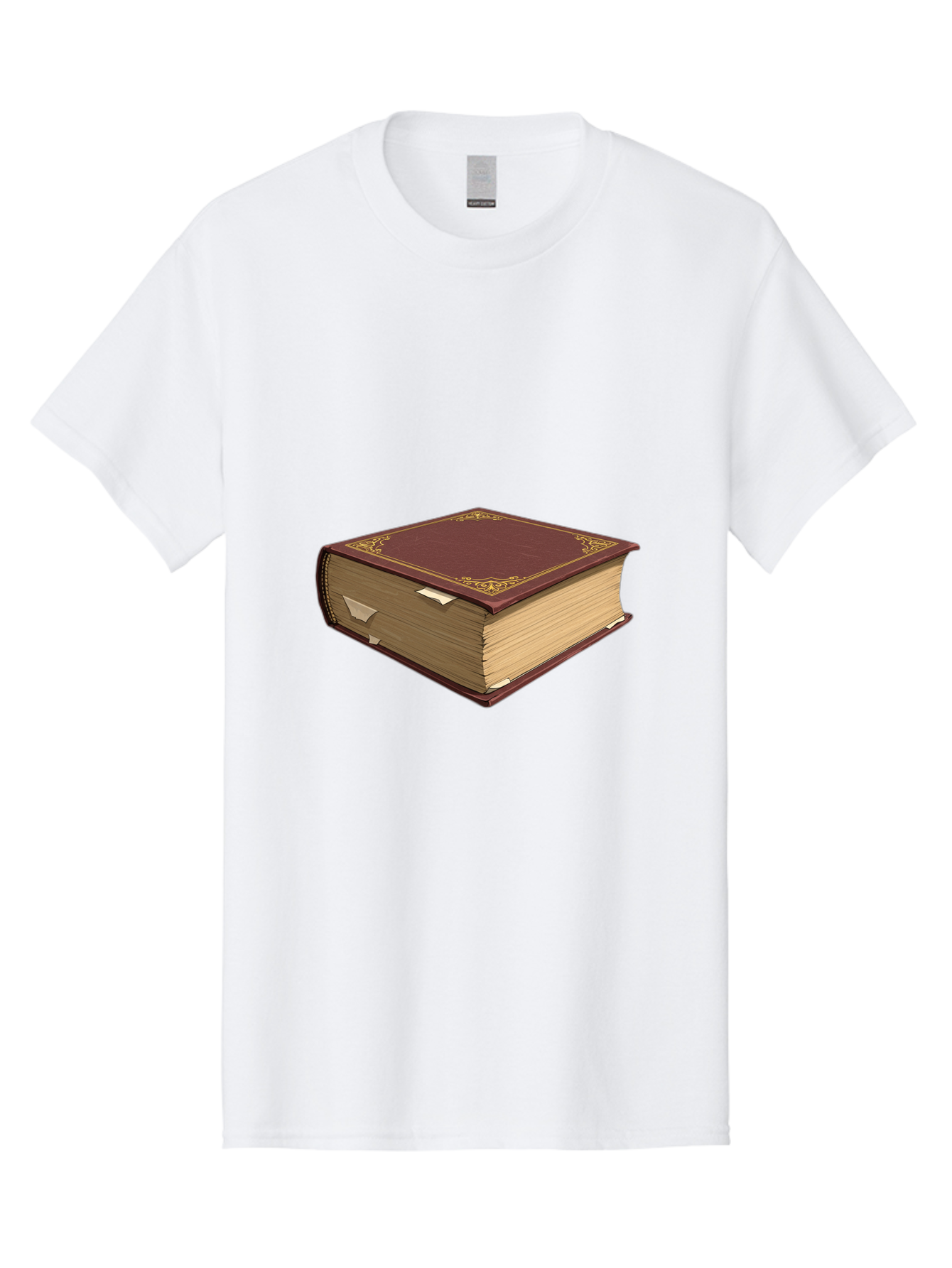 Red-Leather-Bound-Book Men'S Graphic Tee, 100% Cotton, Comfortable Casual Summer Wear, Machine Washable, Vintage Camera, Old Camera, Antique Camera, Black Camera, Classic Photography, Photography Equipment, Nostalgic Device, Film Camera, Bao797