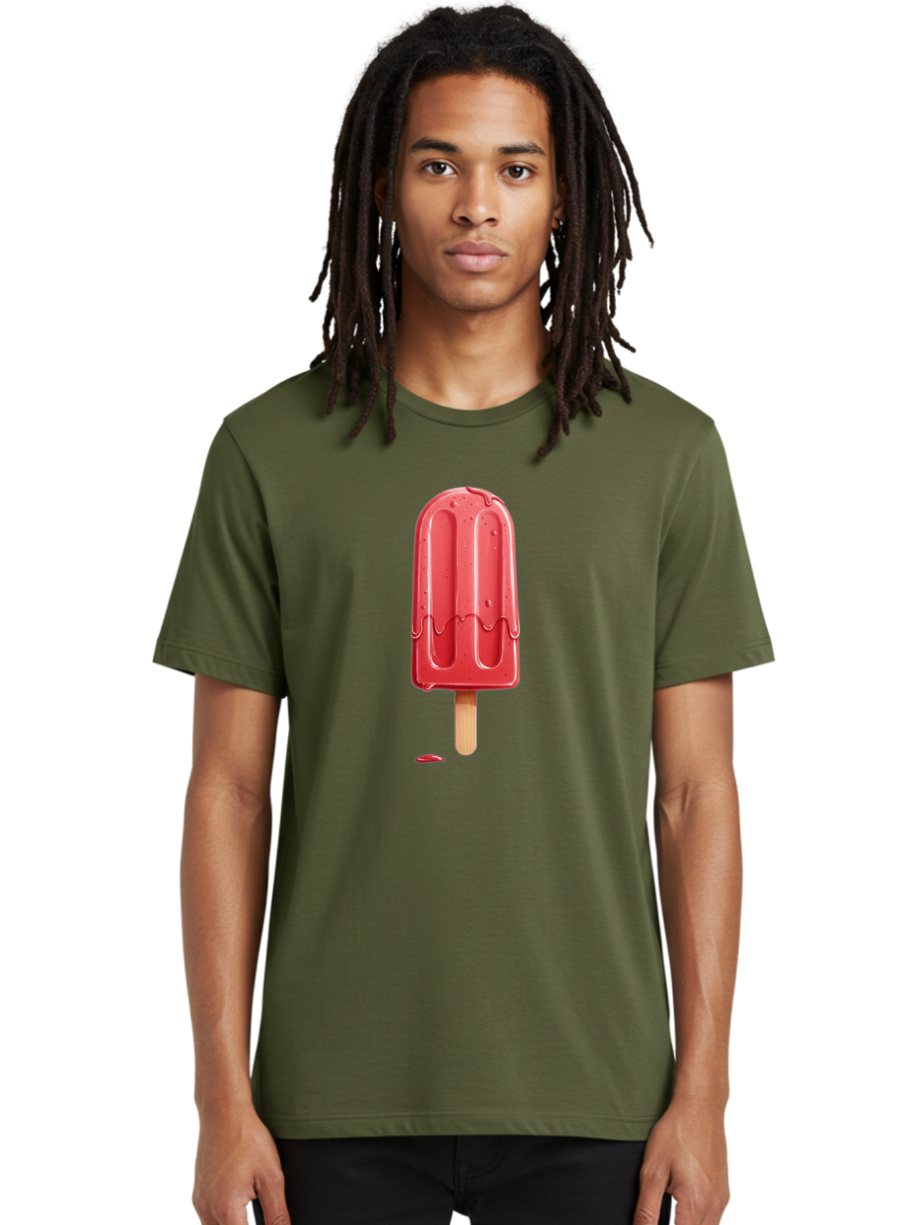 Red-Popsicle Men'S Graphic Tee, 100% Cotton, Comfortable Casual Summer Wear, Machine Washable, Vintage Camera, Old Camera, Antique Camera, Black Camera, Classic Photography, Photography Equipment, Nostalgic Device, Film Camera, Camera Art Bao798
