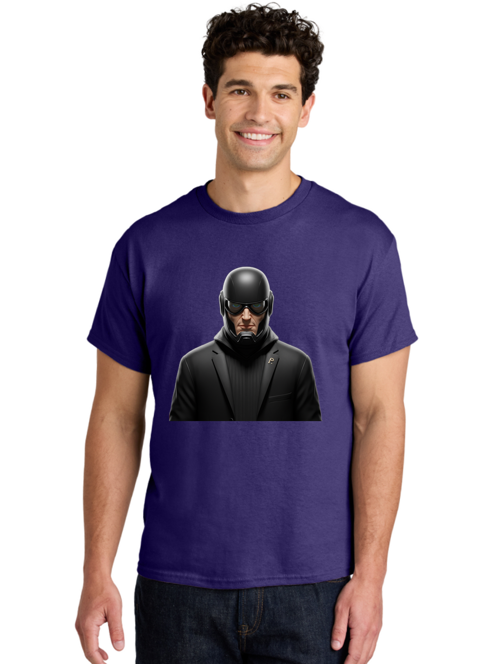 Robocop Men'S Graphic Tee, 100% Cotton, Comfortable Casual Summer Wear, Machine Washable, Vintage Camera, Old Camera, Antique Camera, Black Camera, Classic Photography, Photography Equipment, Nostalgic Device, Film Camera, Camera Art Bao801