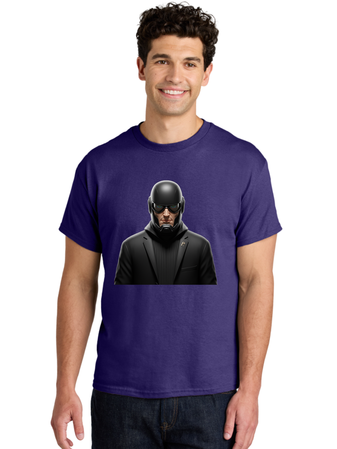 Robocop Men'S Graphic Tee, 100% Cotton, Comfortable Casual Summer Wear, Machine Washable, Vintage Camera, Old Camera, Antique Camera, Black Camera, Classic Photography, Photography Equipment, Nostalgic Device, Film Camera, Camera Art Bao801