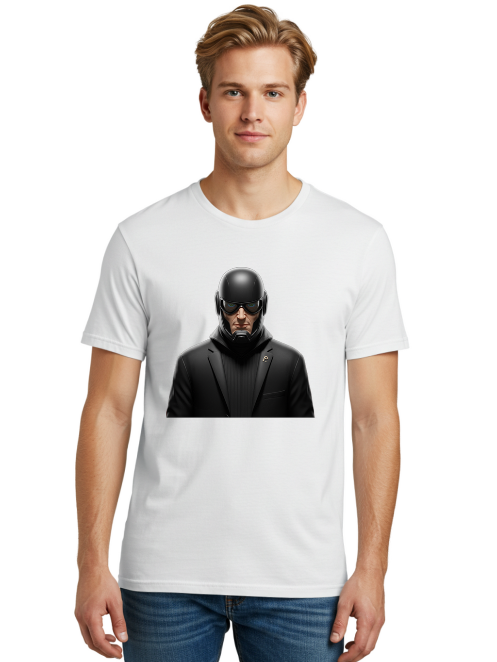 Robocop Men'S Graphic Tee, 100% Cotton, Comfortable Casual Summer Wear, Machine Washable, Vintage Camera, Old Camera, Antique Camera, Black Camera, Classic Photography, Photography Equipment, Nostalgic Device, Film Camera, Camera Art Bao801