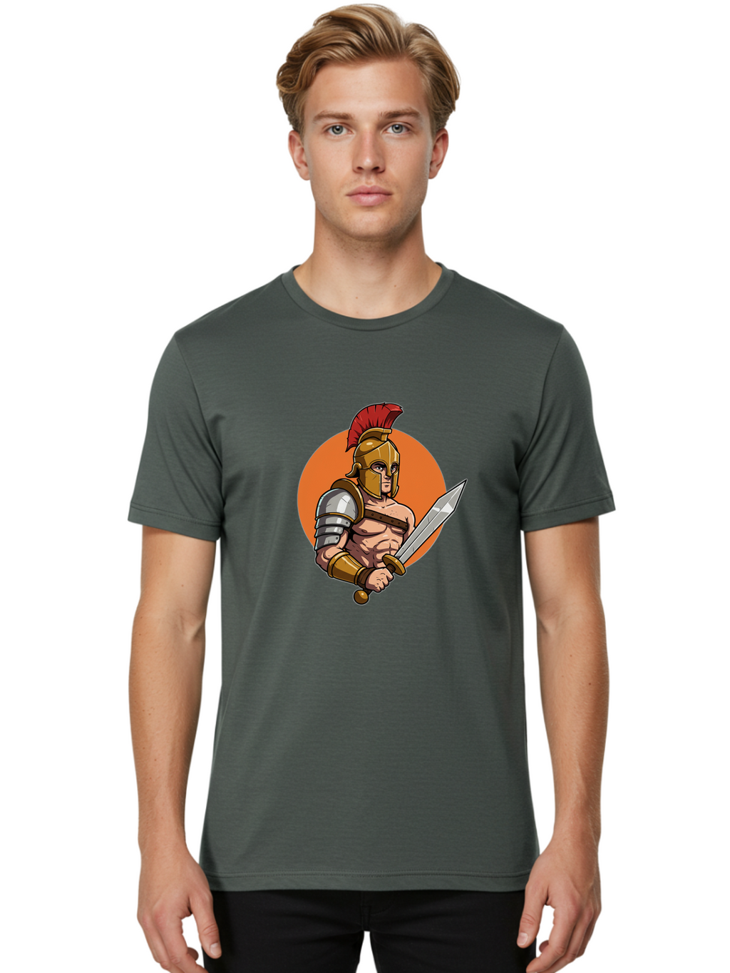Roman-Warrior Men'S Graphic Tee, 100% Cotton, Comfortable Casual Summer Wear, Machine Washable, Vintage Camera, Old Camera, Antique Camera, Black Camera, Classic Photography, Photography Equipment, Nostalgic Device, Film Camera, Camera Art Bao809