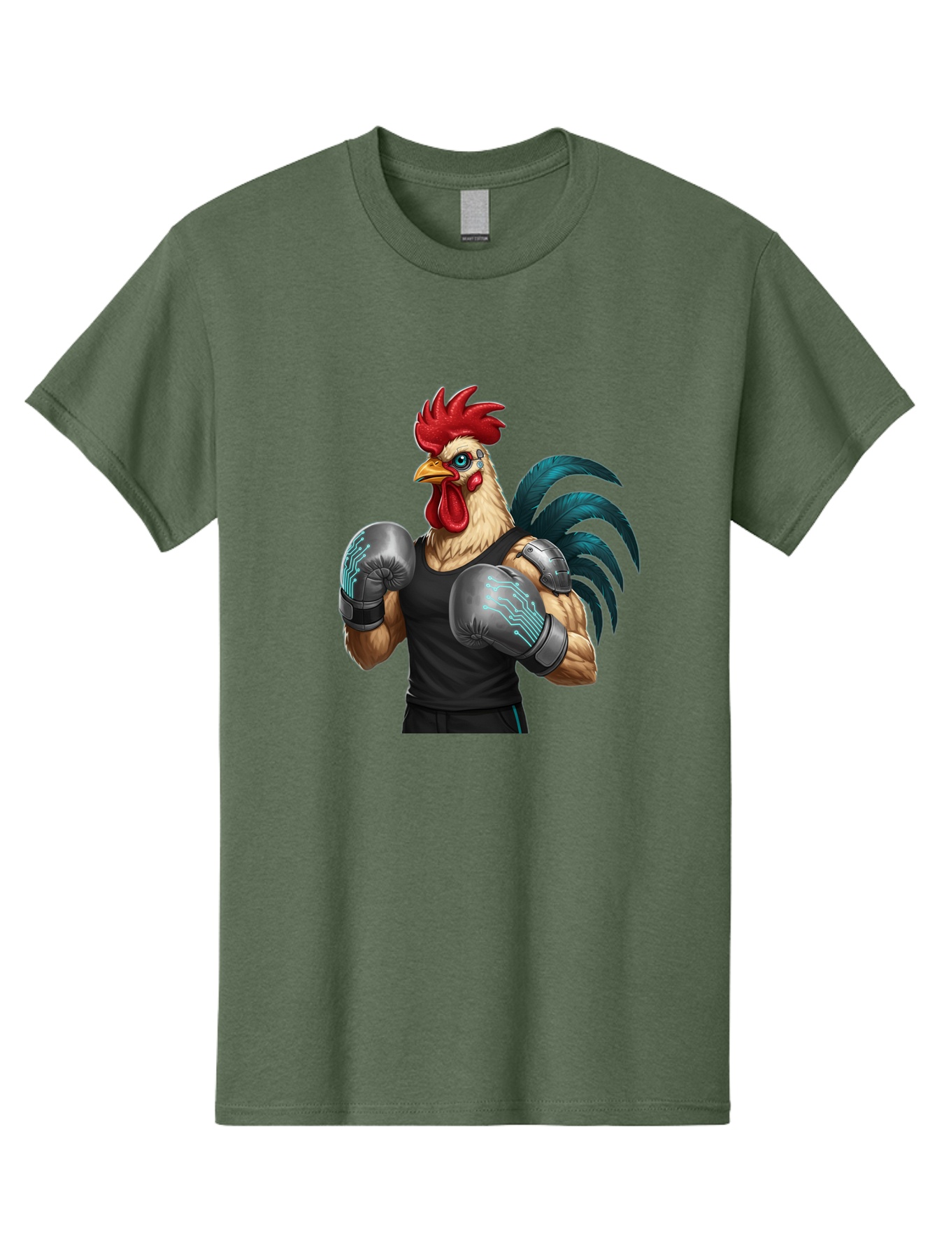 Rooster-Boxer-1 Men'S Graphic Tee, 100% Cotton, Comfortable Casual Summer Wear, Machine Washable, Vintage Camera, Old Camera, Antique Camera, Black Camera, Classic Photography, Photography Equipment, Nostalgic Device, Film Camera, Camera Art Bao811