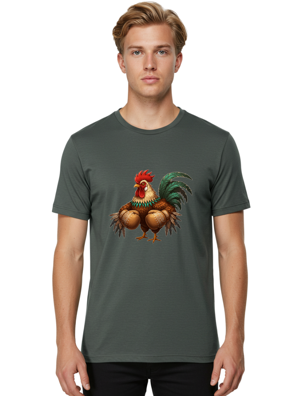 Rooster-With-Eggs Men'S Graphic Tee, 100% Cotton, Comfortable Casual Summer Wear, Machine Washable, Vintage Camera, Old Camera, Antique Camera, Black Camera, Classic Photography, Photography Equipment, Nostalgic Device, Film Camera, Camera Art Bao813