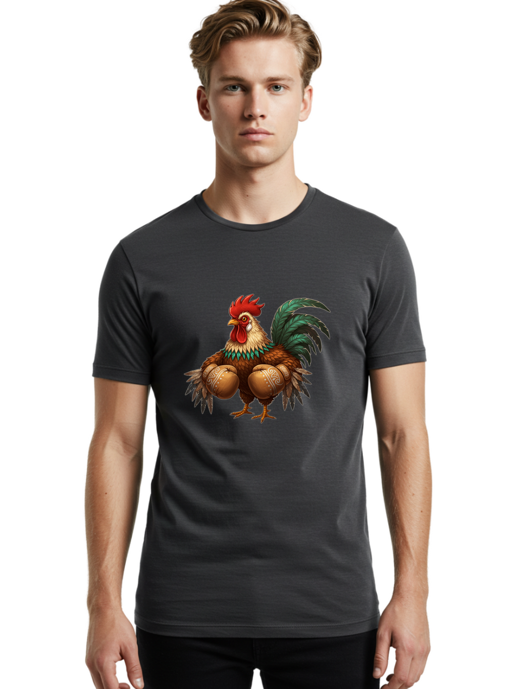 Rooster-With-Eggs Men'S Graphic Tee, 100% Cotton, Comfortable Casual Summer Wear, Machine Washable, Vintage Camera, Old Camera, Antique Camera, Black Camera, Classic Photography, Photography Equipment, Nostalgic Device, Film Camera, Camera Art Bao813