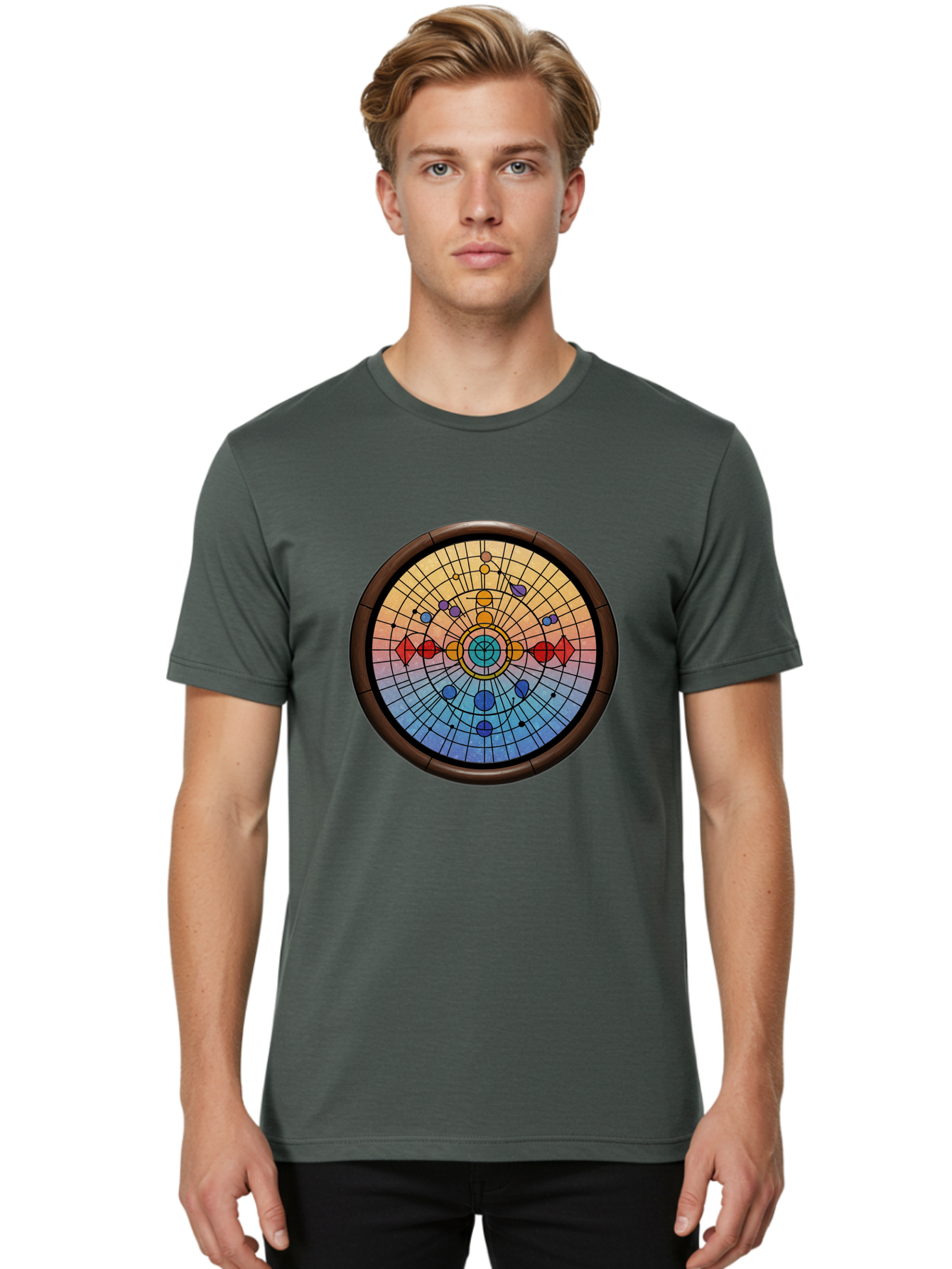 Rose-Window Men'S Graphic Tee, 100% Cotton, Comfortable Casual Summer Wear, Machine Washable, Vintage Camera, Old Camera, Antique Camera, Black Camera, Classic Photography, Photography Equipment, Nostalgic Device, Film Camera, Camera Art Bao814