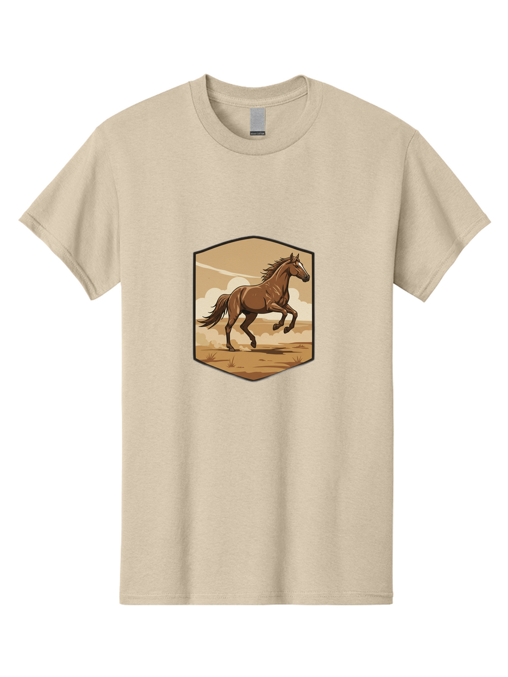Running-Horse-3 Men'S Graphic Tee, 100% Cotton, Comfortable Casual Summer Wear, Machine Washable, Vintage Camera, Old Camera, Antique Camera, Black Camera, Classic Photography, Photography Equipment, Nostalgic Device, Film Camera, Camera Art Bao818