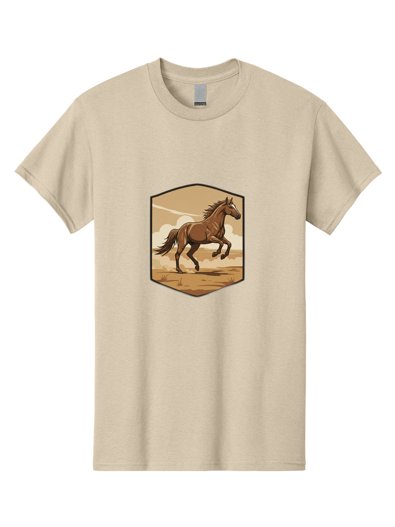 Running-Horse-3 Men'S Graphic Tee, 100% Cotton, Comfortable Casual Summer Wear, Machine Washable, Vintage Camera, Old Camera, Antique Camera, Black Camera, Classic Photography, Photography Equipment, Nostalgic Device, Film Camera, Camera Art Bao818