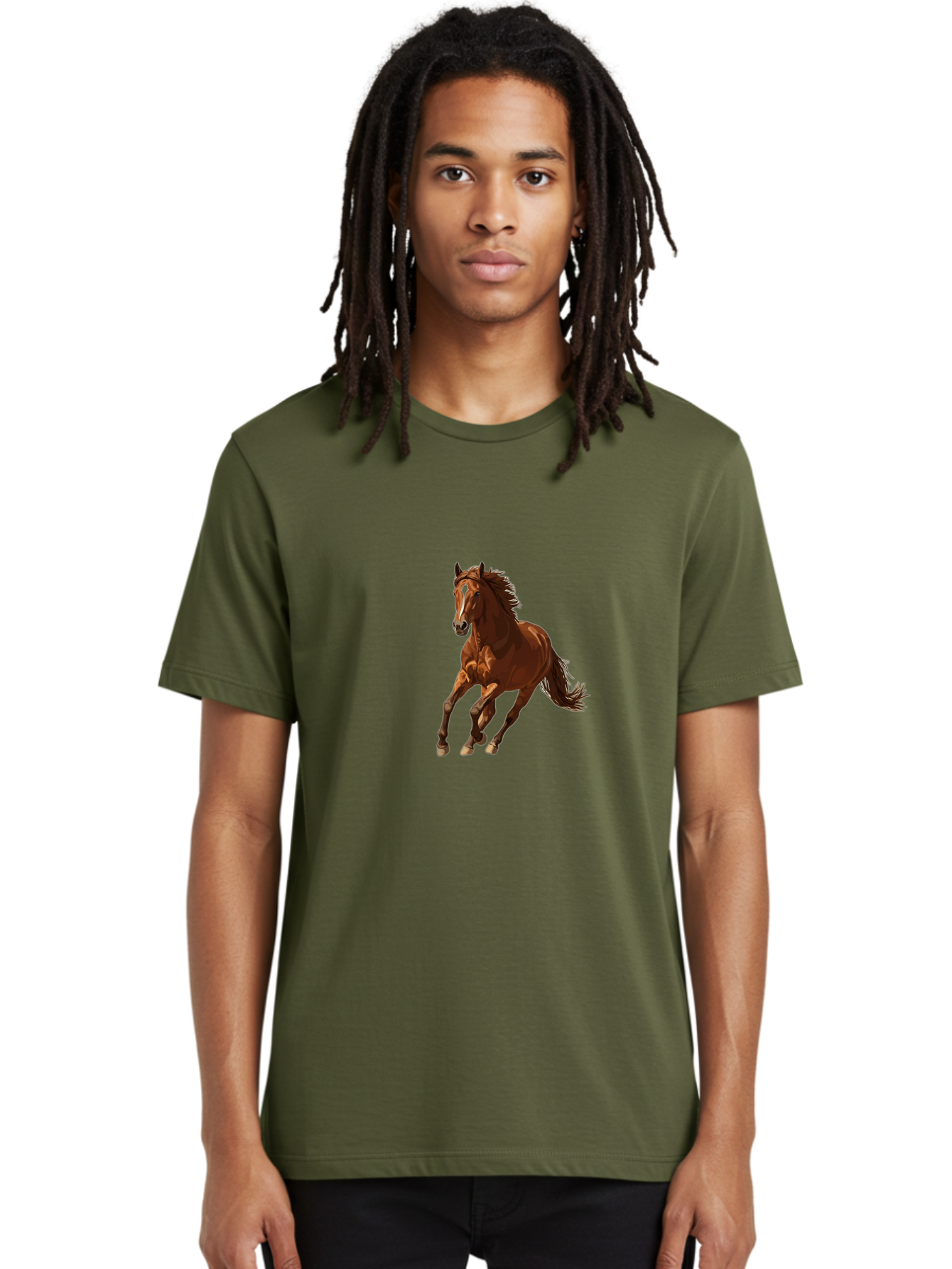 Running-Horse Men'S Graphic Tee, 100% Cotton, Comfortable Casual Summer Wear, Machine Washable, Vintage Camera, Old Camera, Antique Camera, Black Camera, Classic Photography, Photography Equipment, Nostalgic Device, Film Camera, Camera Art Bao820