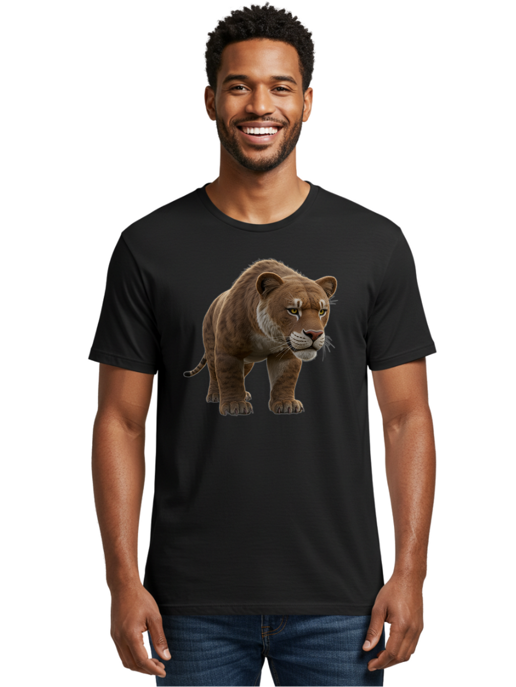 Saber-Tooth-Tiger Men'S Graphic Tee, 100% Cotton, Comfortable Casual Summer Wear, Machine Washable, Vintage Camera, Old Camera, Antique Camera, Black Camera, Classic Photography, Photography Equipment, Nostalgic Device, Film Camera, Camera Art Bao821