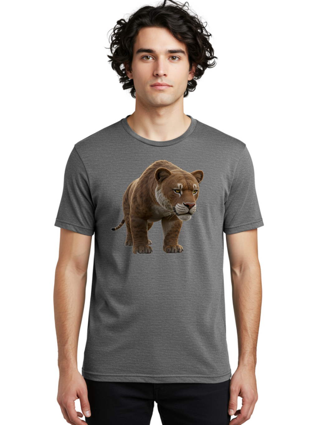 Saber-Tooth-Tiger Men'S Graphic Tee, 100% Cotton, Comfortable Casual Summer Wear, Machine Washable, Vintage Camera, Old Camera, Antique Camera, Black Camera, Classic Photography, Photography Equipment, Nostalgic Device, Film Camera, Camera Art Bao821