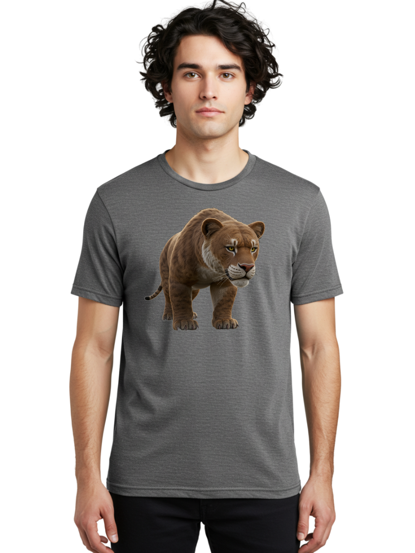 Saber-Tooth-Tiger Men'S Graphic Tee, 100% Cotton, Comfortable Casual Summer Wear, Machine Washable, Vintage Camera, Old Camera, Antique Camera, Black Camera, Classic Photography, Photography Equipment, Nostalgic Device, Film Camera, Camera Art Bao821