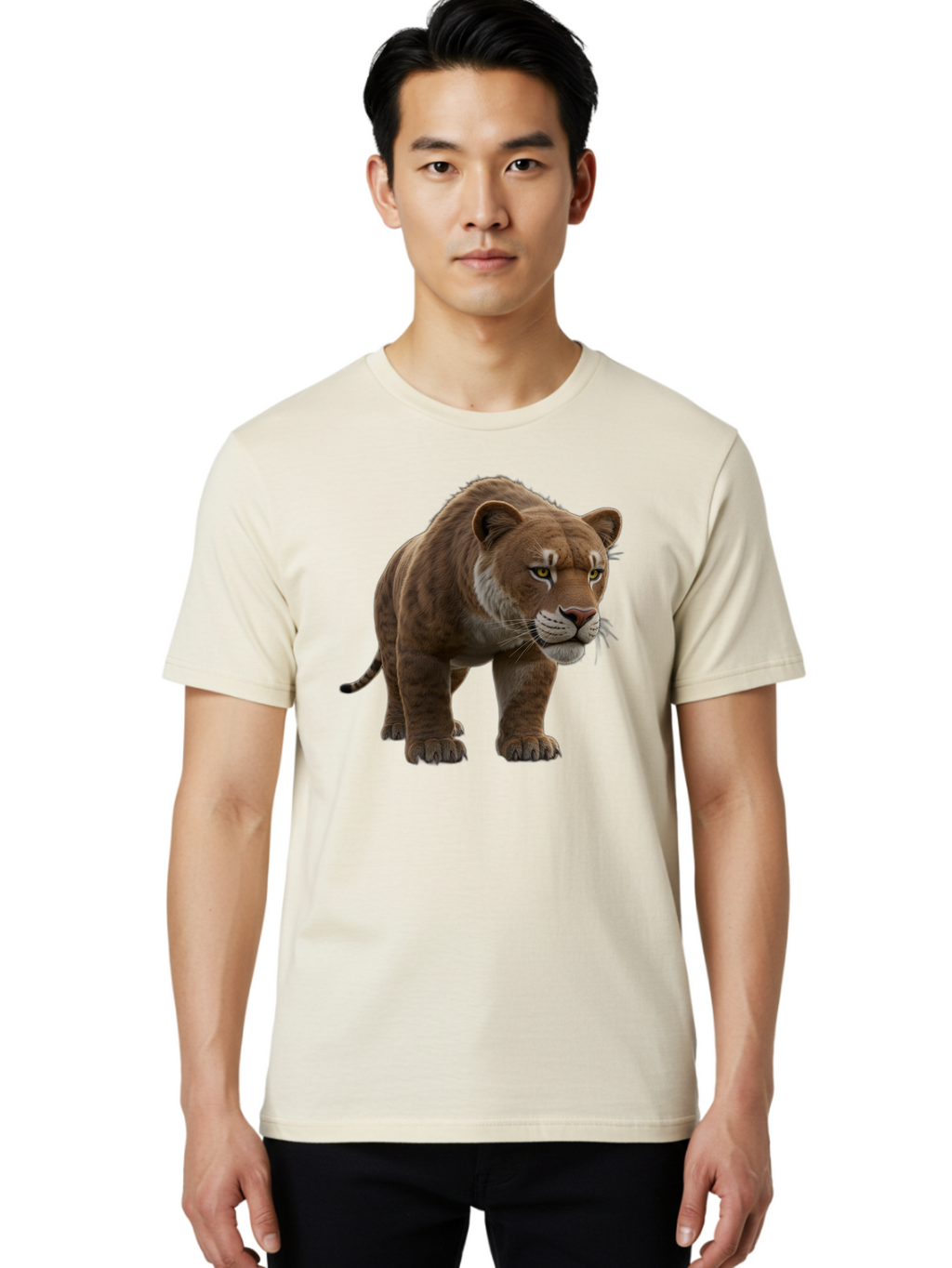 Saber-Tooth-Tiger Men'S Graphic Tee, 100% Cotton, Comfortable Casual Summer Wear, Machine Washable, Vintage Camera, Old Camera, Antique Camera, Black Camera, Classic Photography, Photography Equipment, Nostalgic Device, Film Camera, Camera Art Bao821