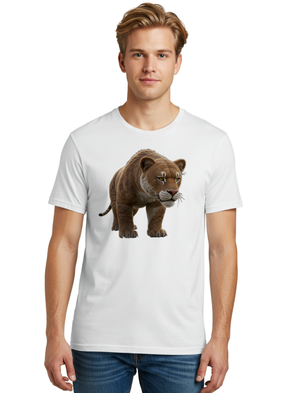 Saber-Tooth-Tiger Men'S Graphic Tee, 100% Cotton, Comfortable Casual Summer Wear, Machine Washable, Vintage Camera, Old Camera, Antique Camera, Black Camera, Classic Photography, Photography Equipment, Nostalgic Device, Film Camera, Camera Art Bao821